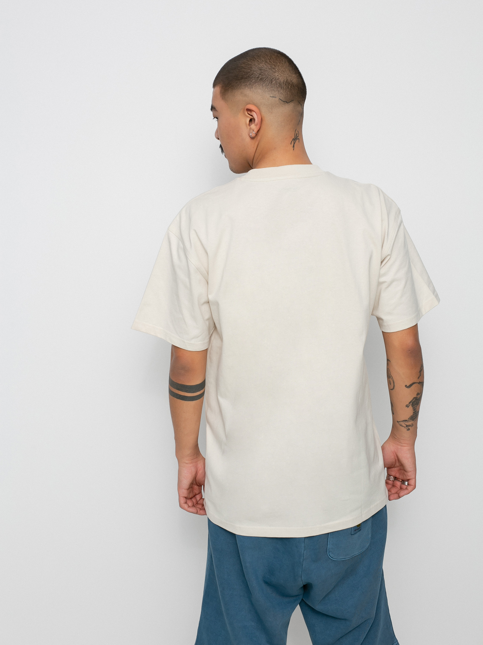 T-shirt Carhartt WIP American Script (natural)