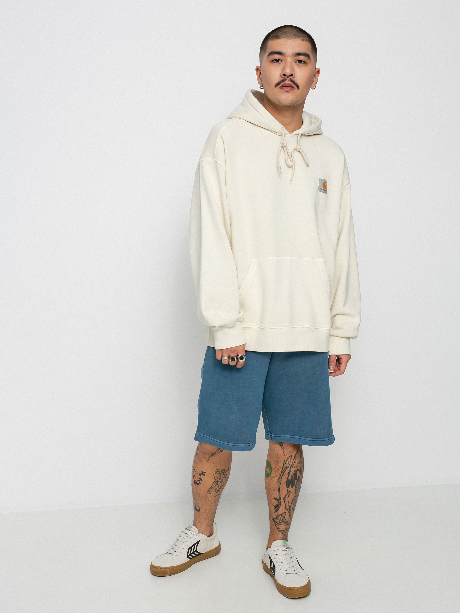 Bluza z kapturem Carhartt WIP Nelson HD (natural)