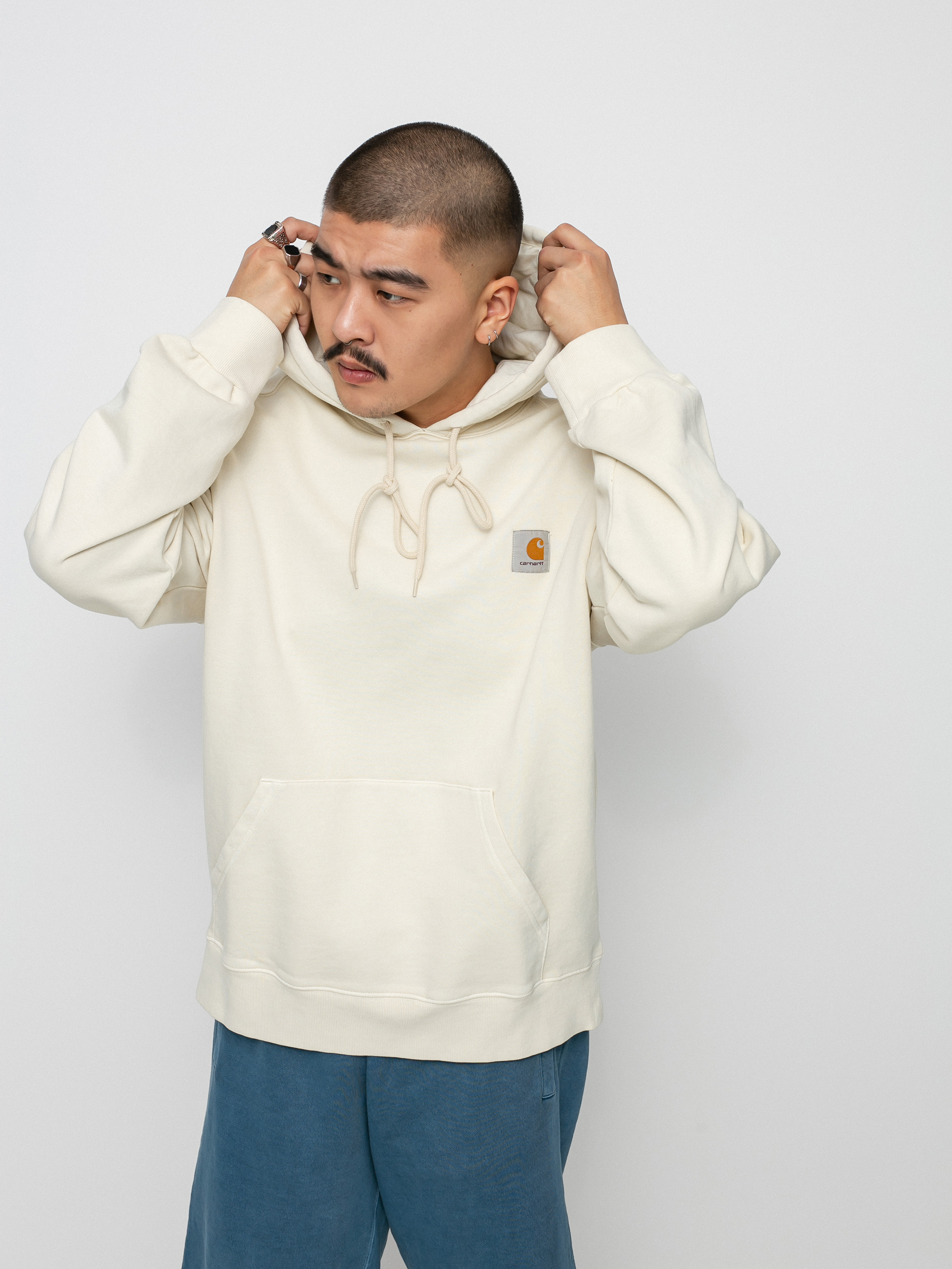 Bluza z kapturem Carhartt WIP Nelson HD (natural)