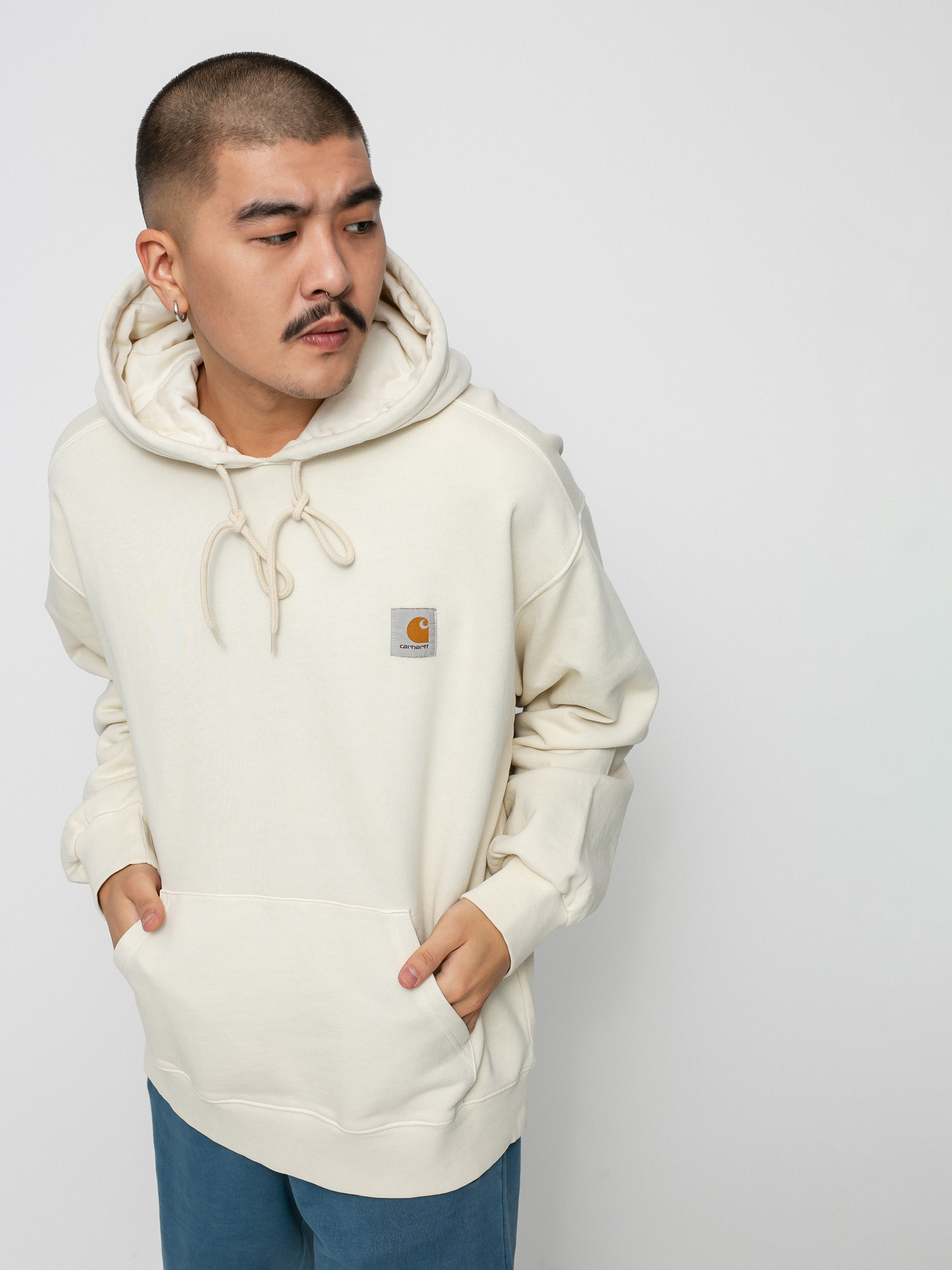 Bluza z kapturem Carhartt WIP Nelson HD (natural)