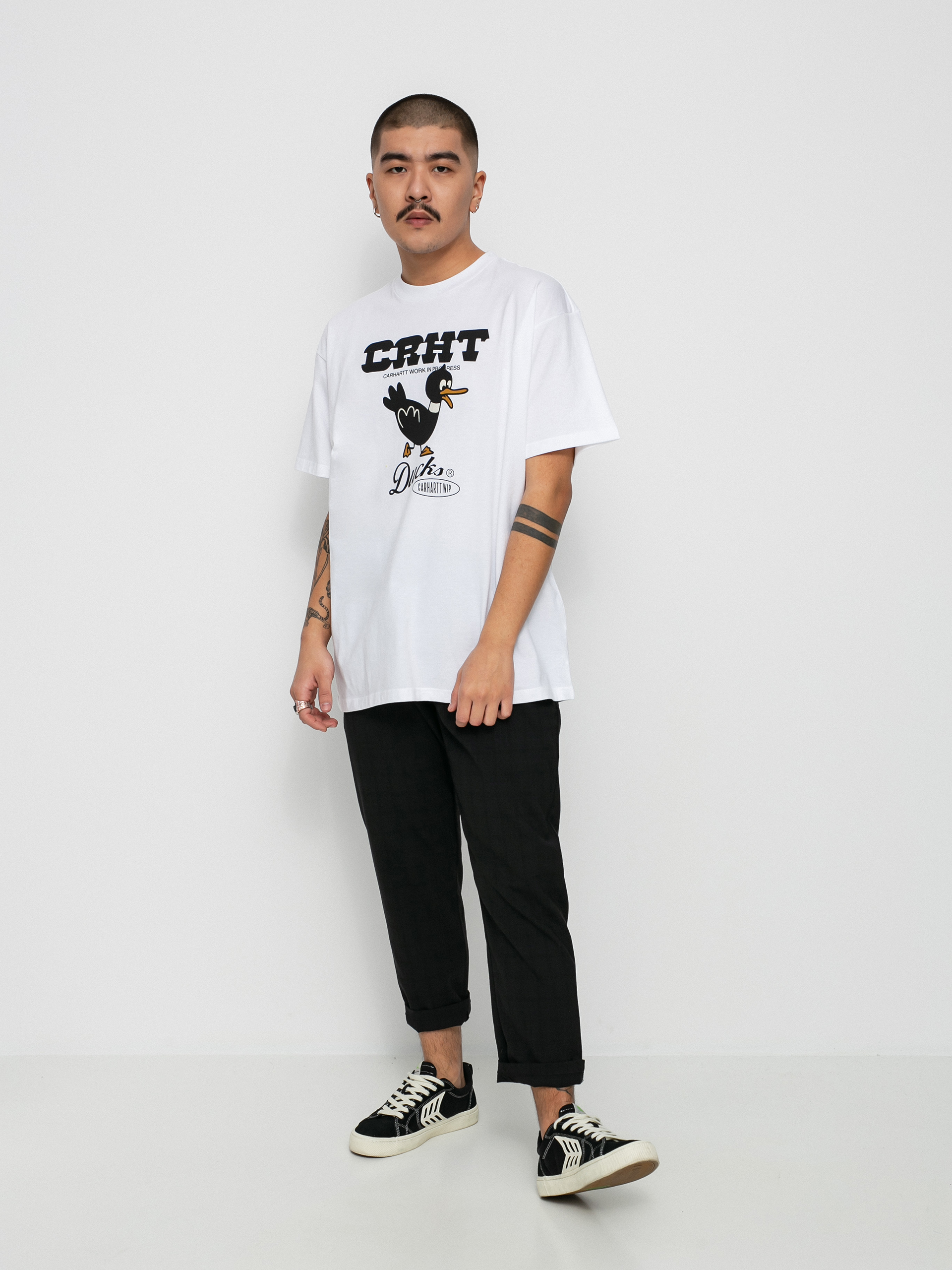 T-shirt Carhartt WIP CRHT Ducks (white)
