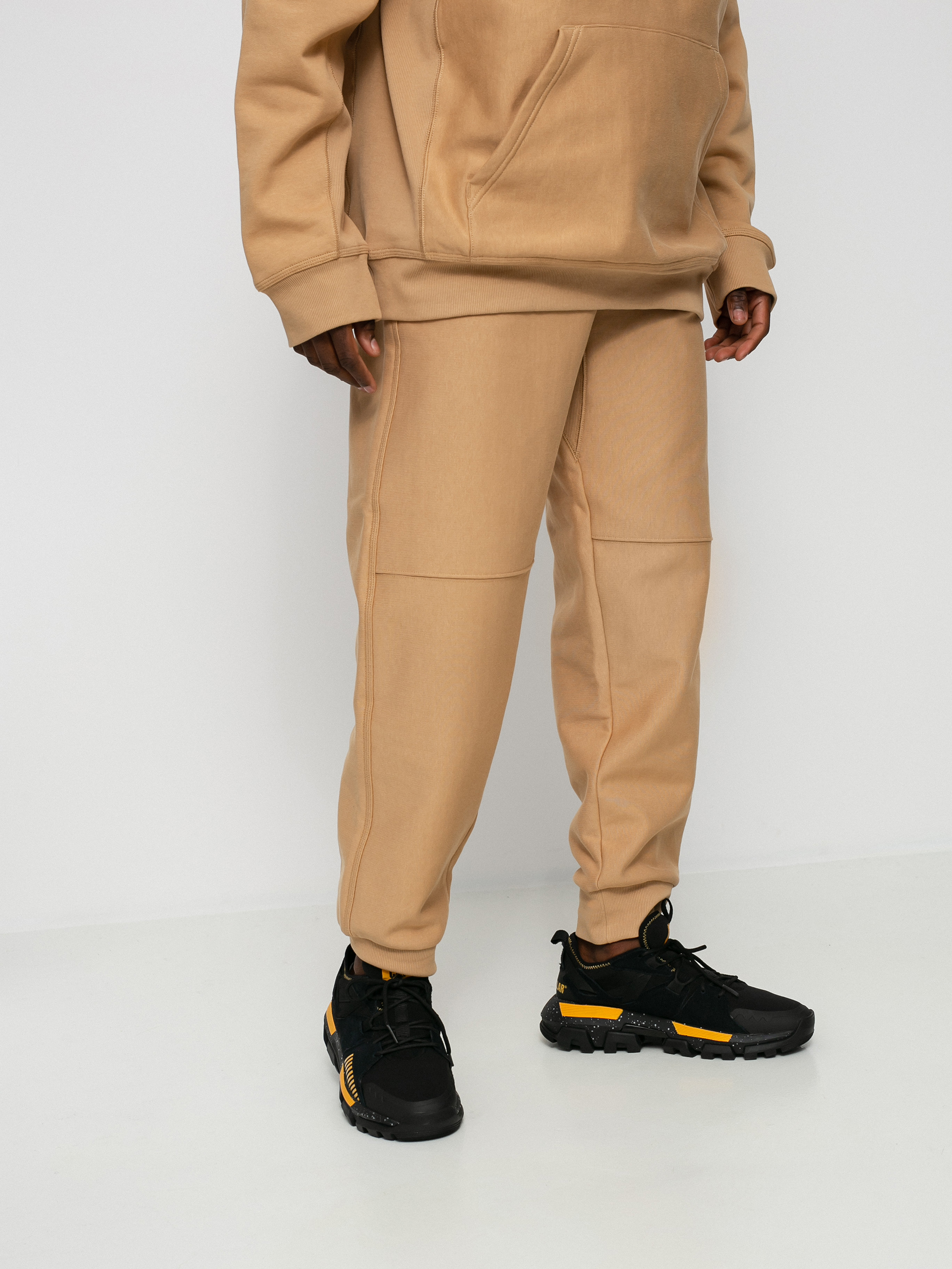 Spodnie Carhartt WIP American Script Jogging (dusty h brown)