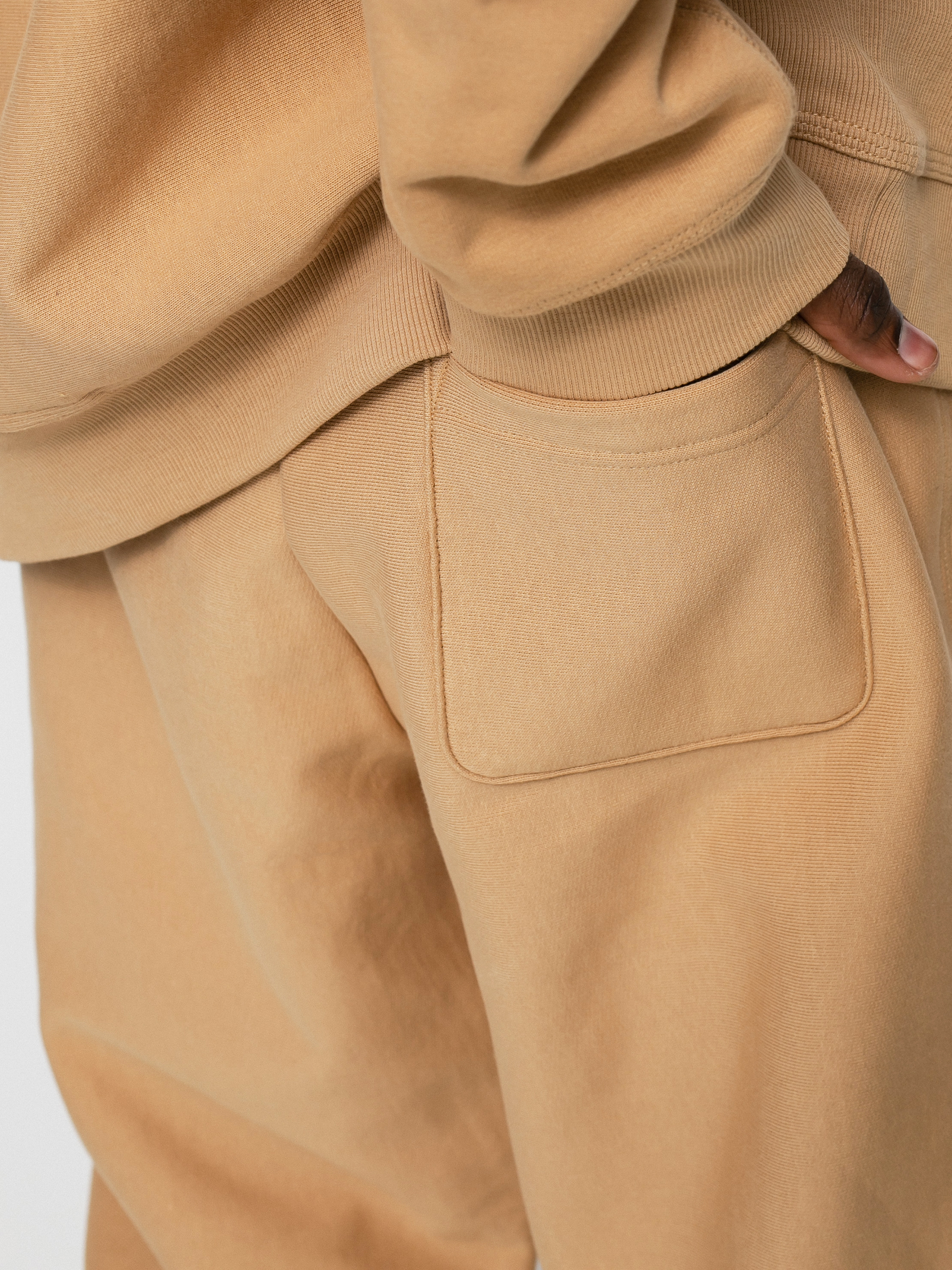 Spodnie Carhartt WIP American Script Jogging (dusty h brown)