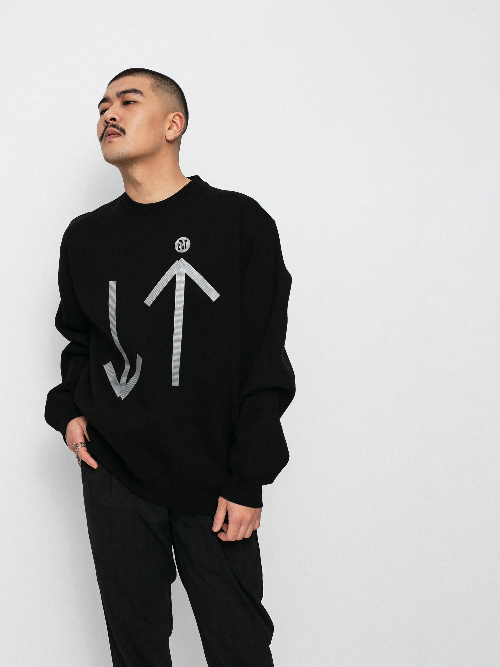 Bluza Carhartt WIP X Relevant Parties Vol 2 Exit Records (black)