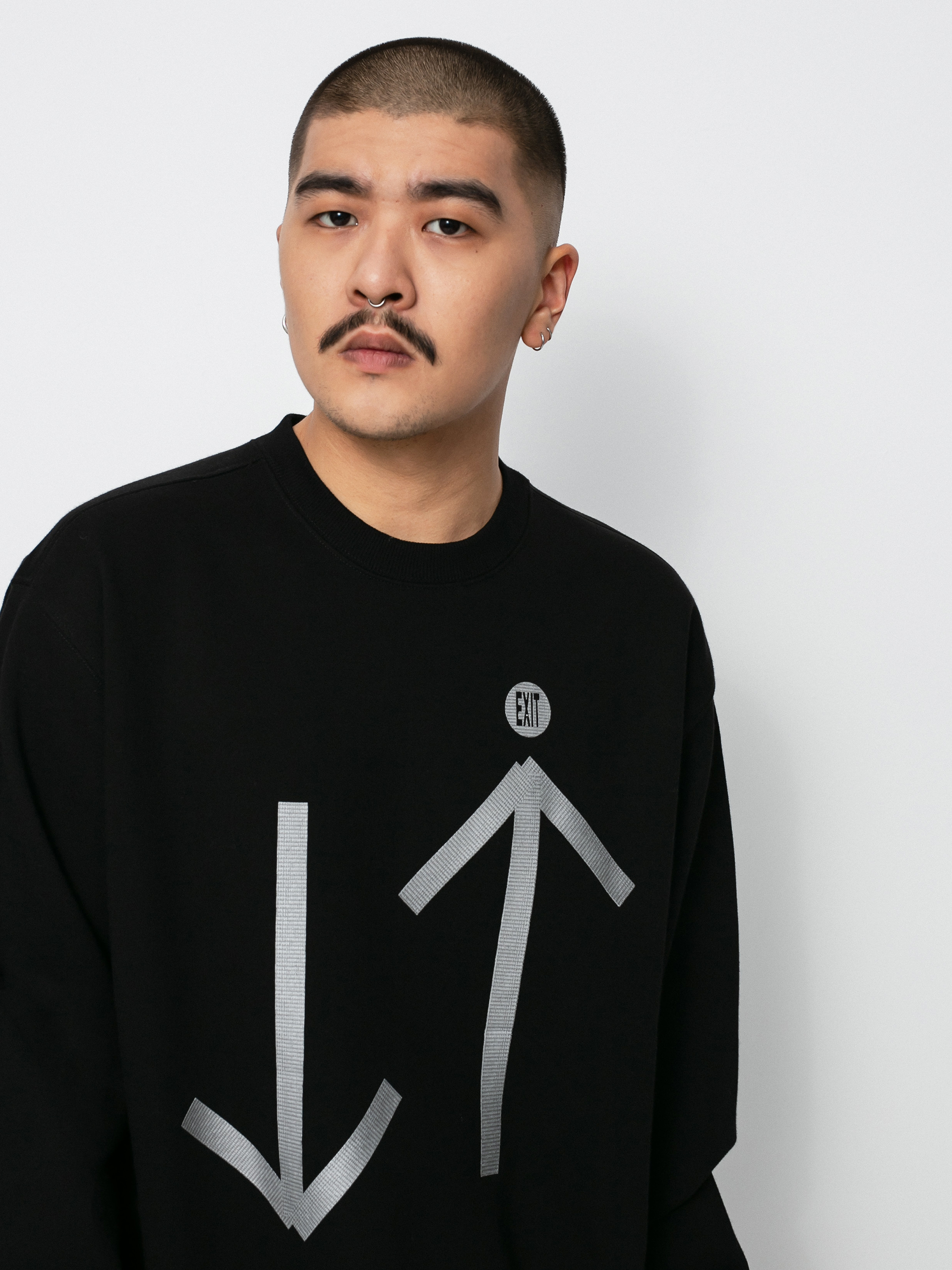 Bluza Carhartt WIP X Relevant Parties Vol 2 Exit Records (black)