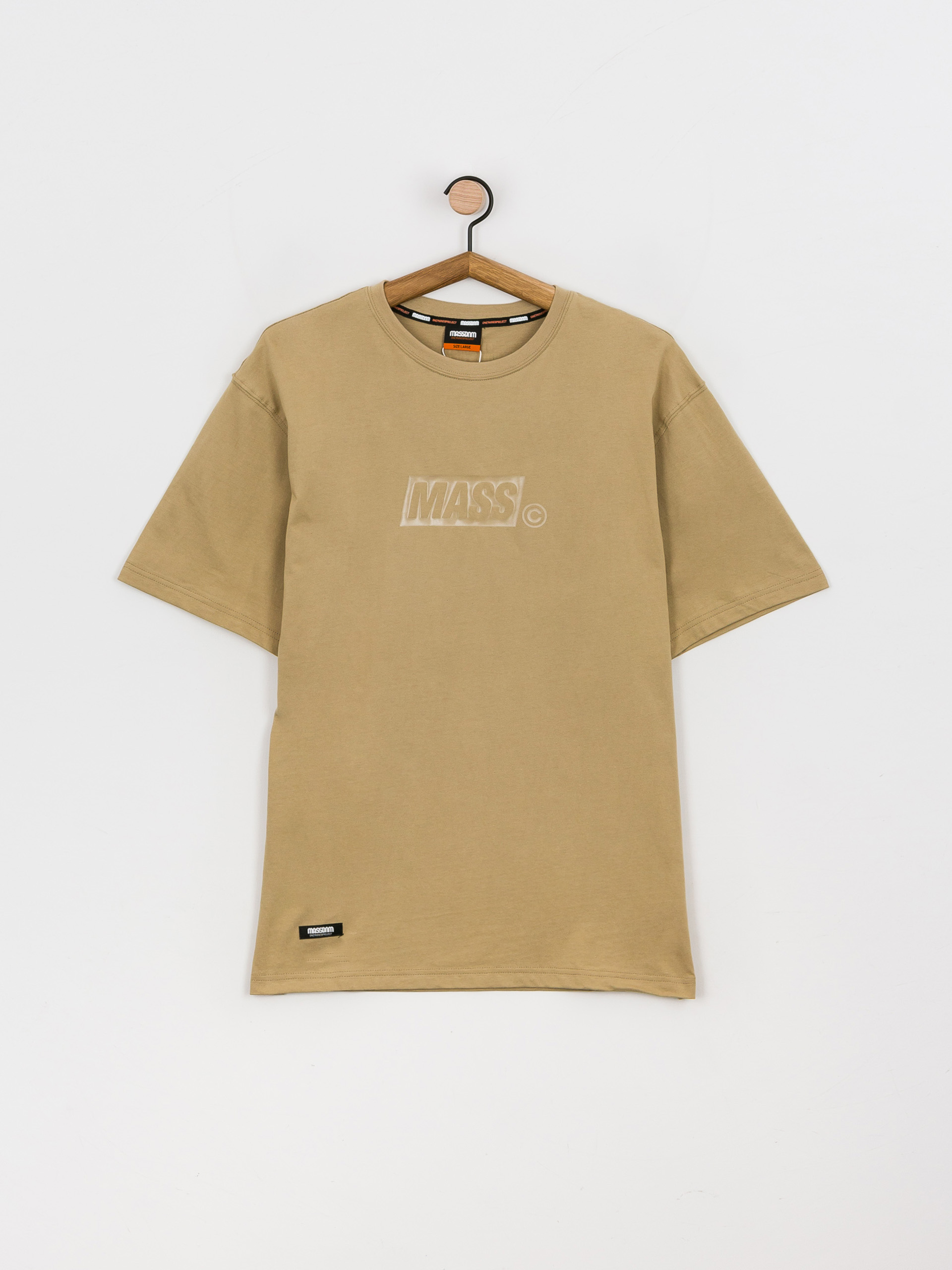 T-shirt MassDnm Box Light (beige)