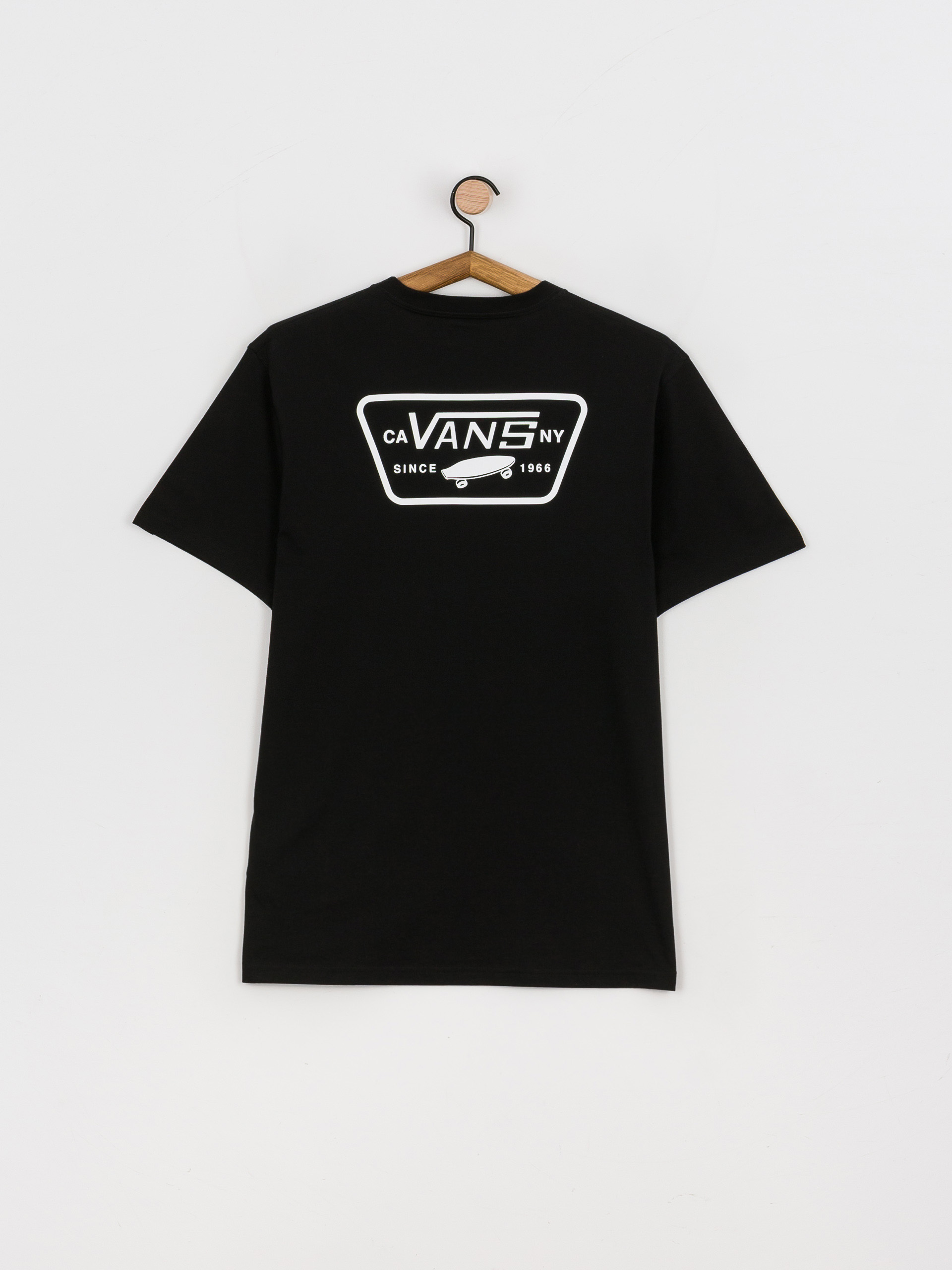 T-shirt Vans Full Patch Back (black/white)
