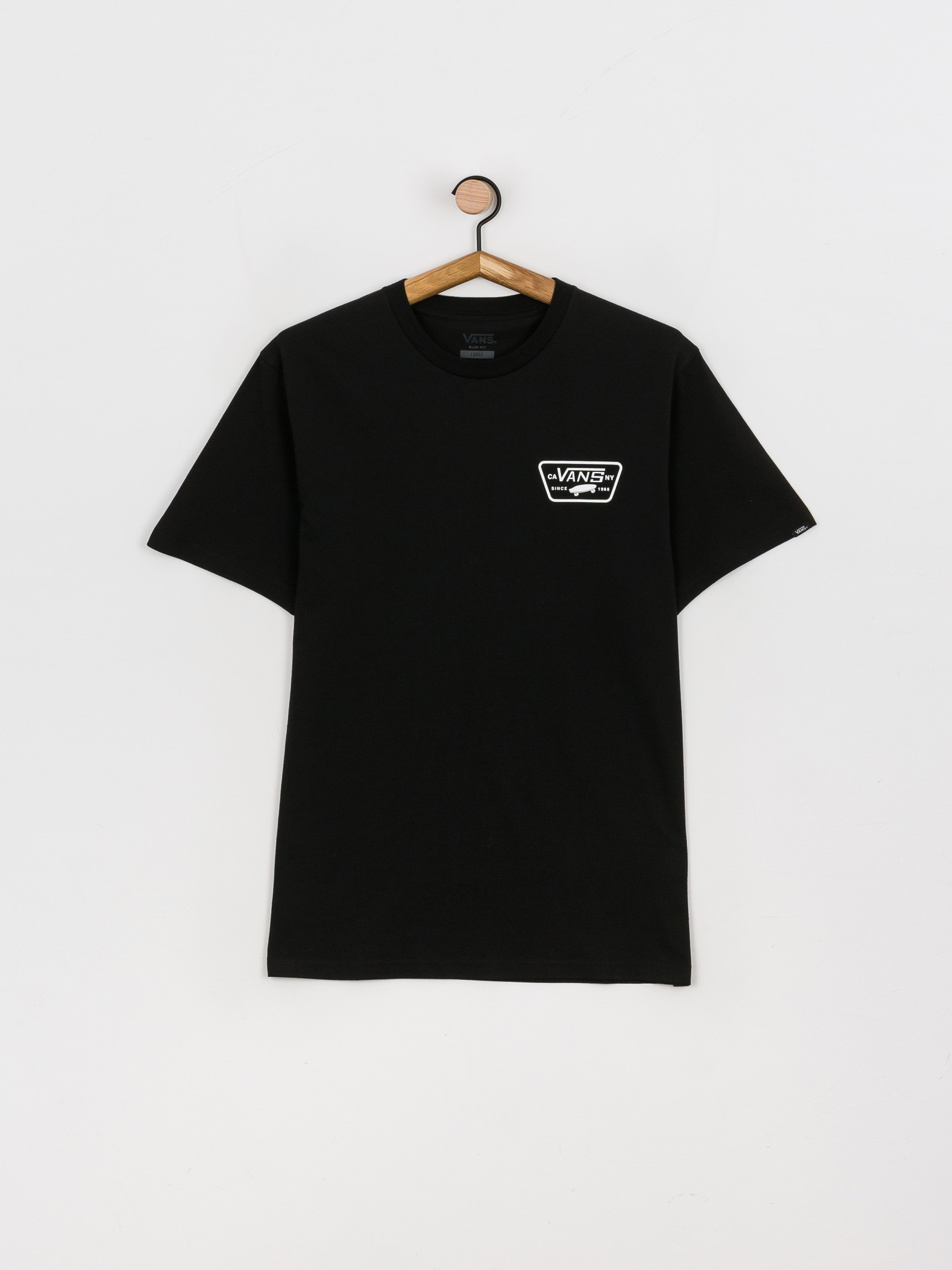 T-shirt Vans Full Patch Back (black/white)