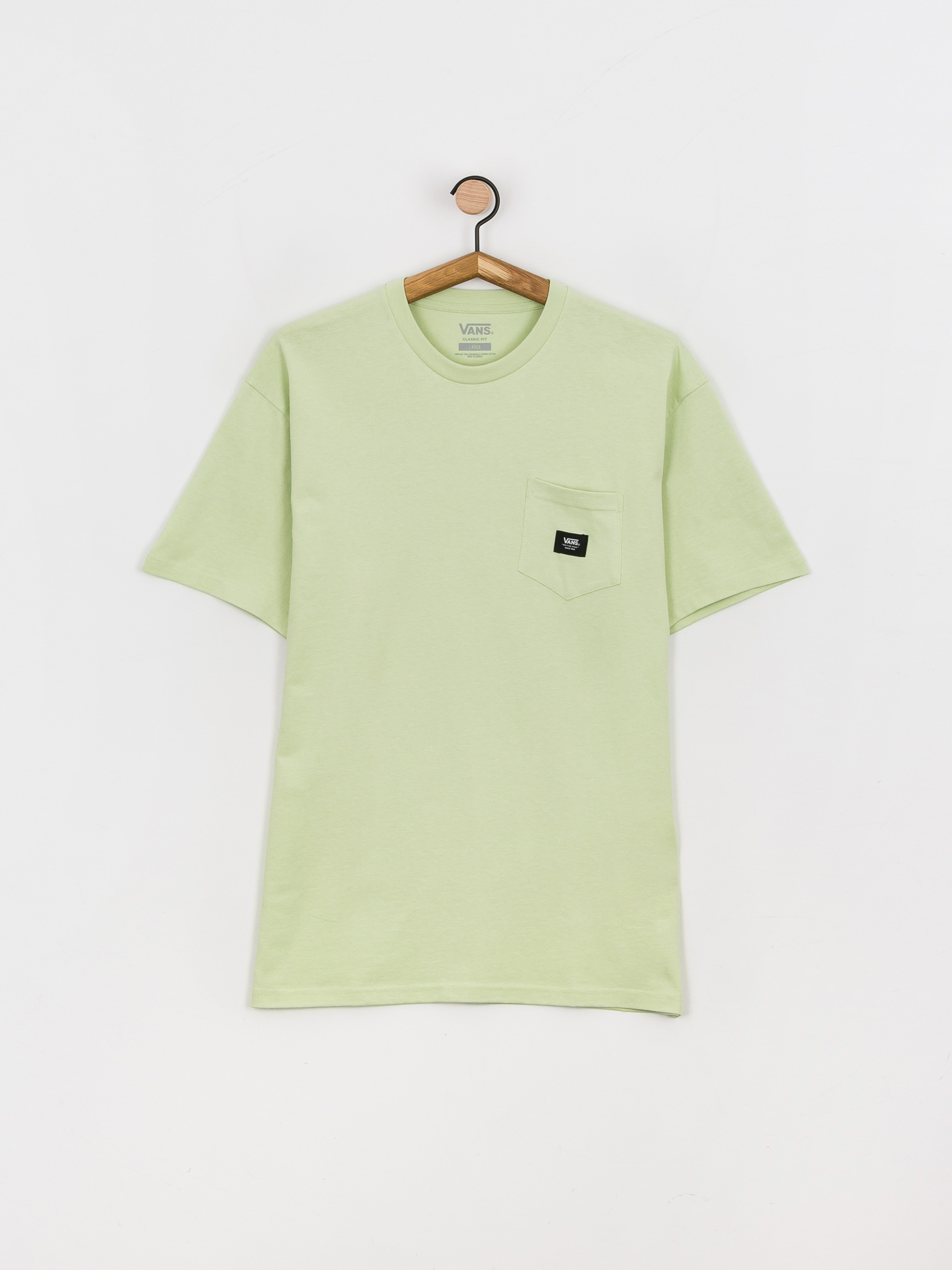 T-shirt Vans Woven Patch Pocket (celadon green)