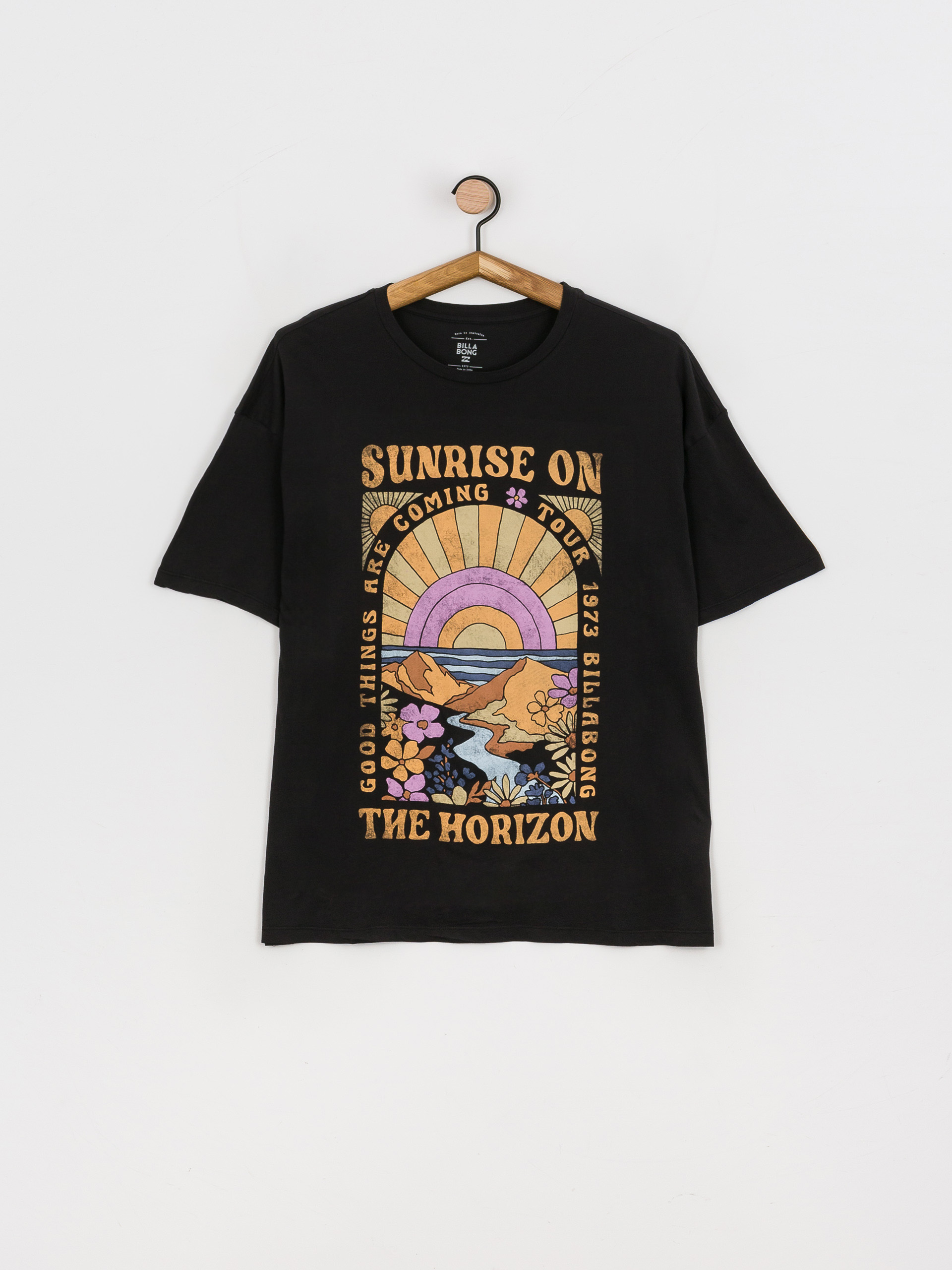 T-shirt Billabong On The Horizon Wmn (off black)