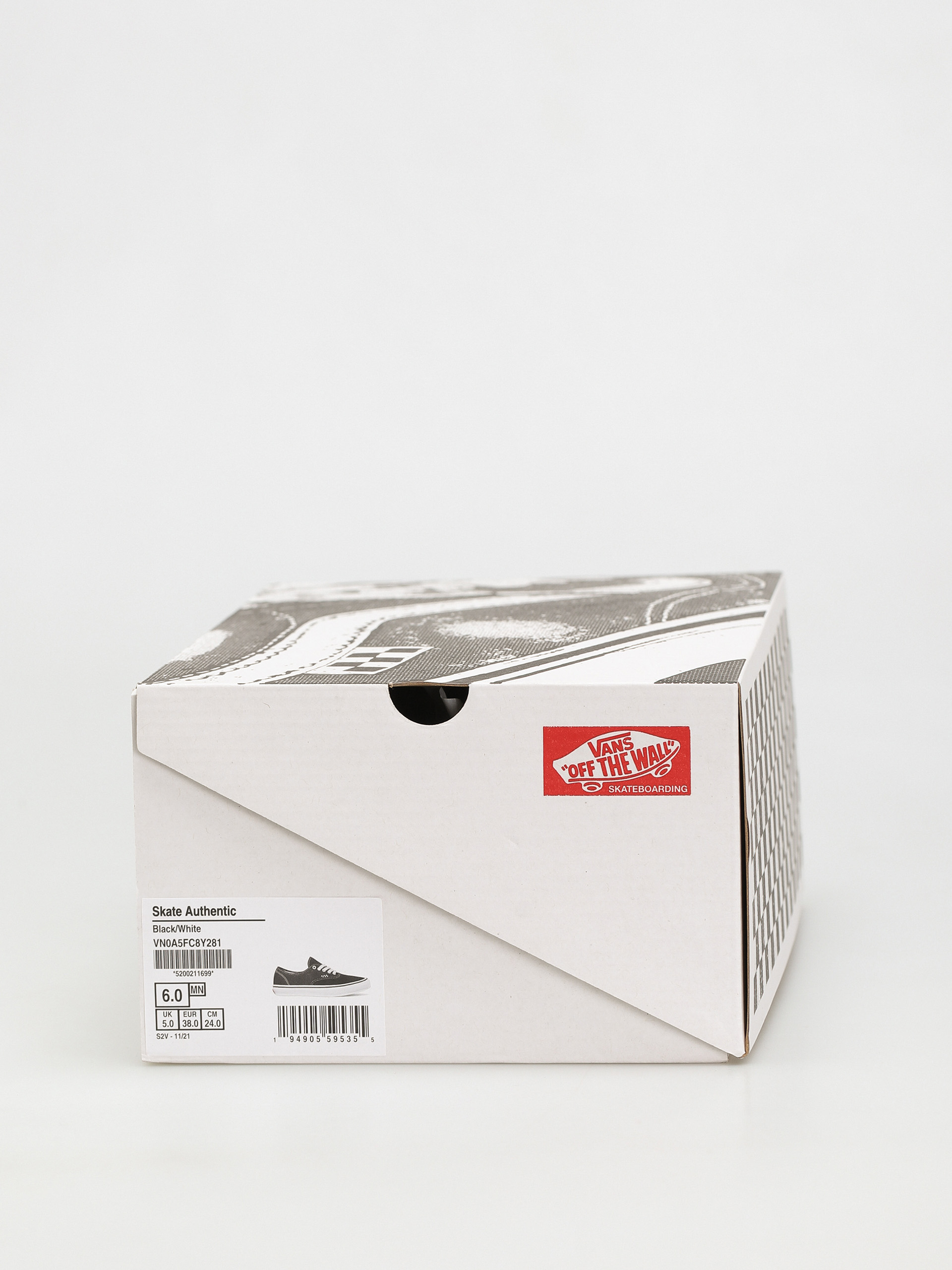 Buty Vans Skate Authentic (black/white)