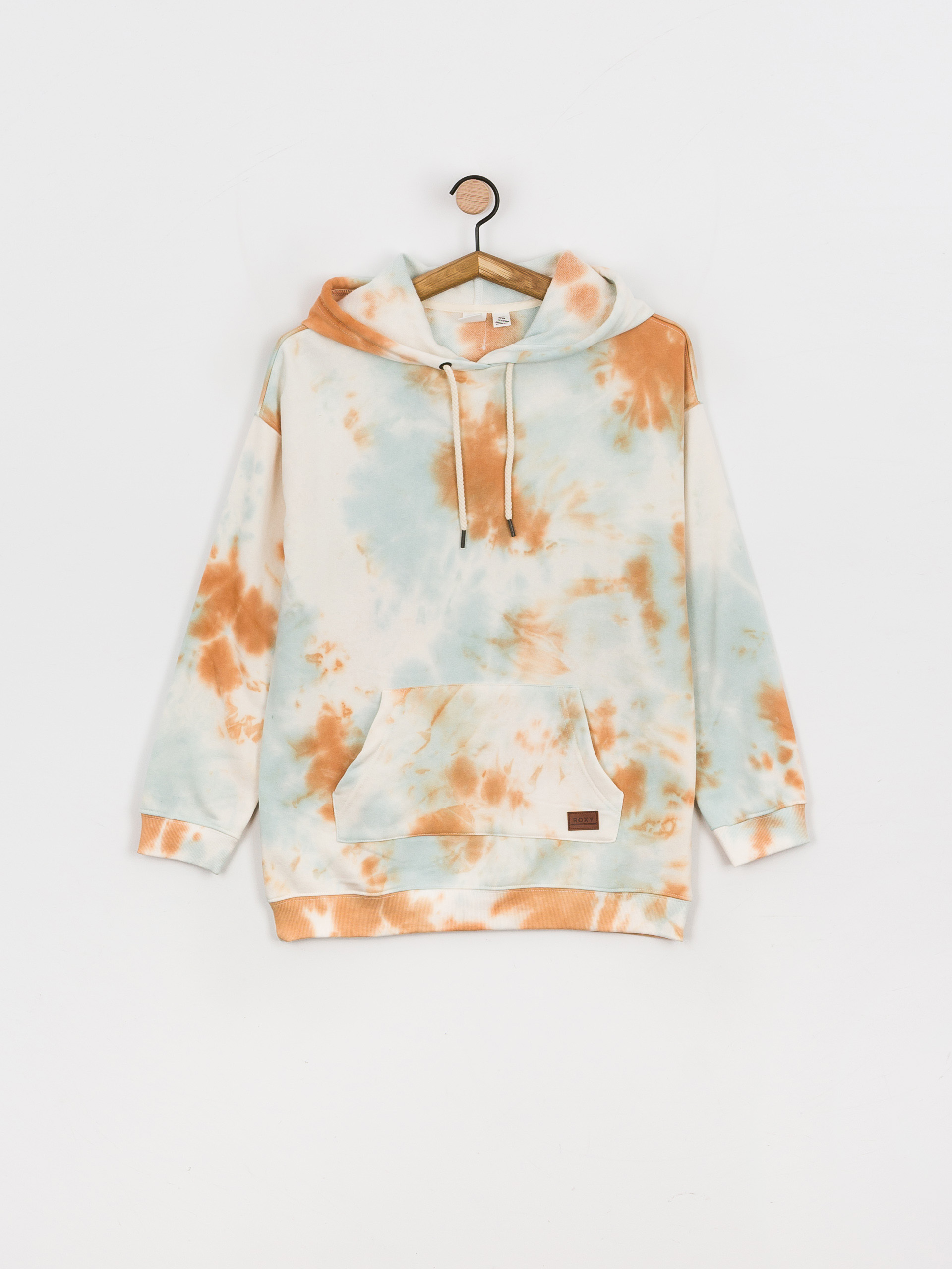 Bluza z kapturem Roxy Ocean Goer HD Wmn (snow white on mars)