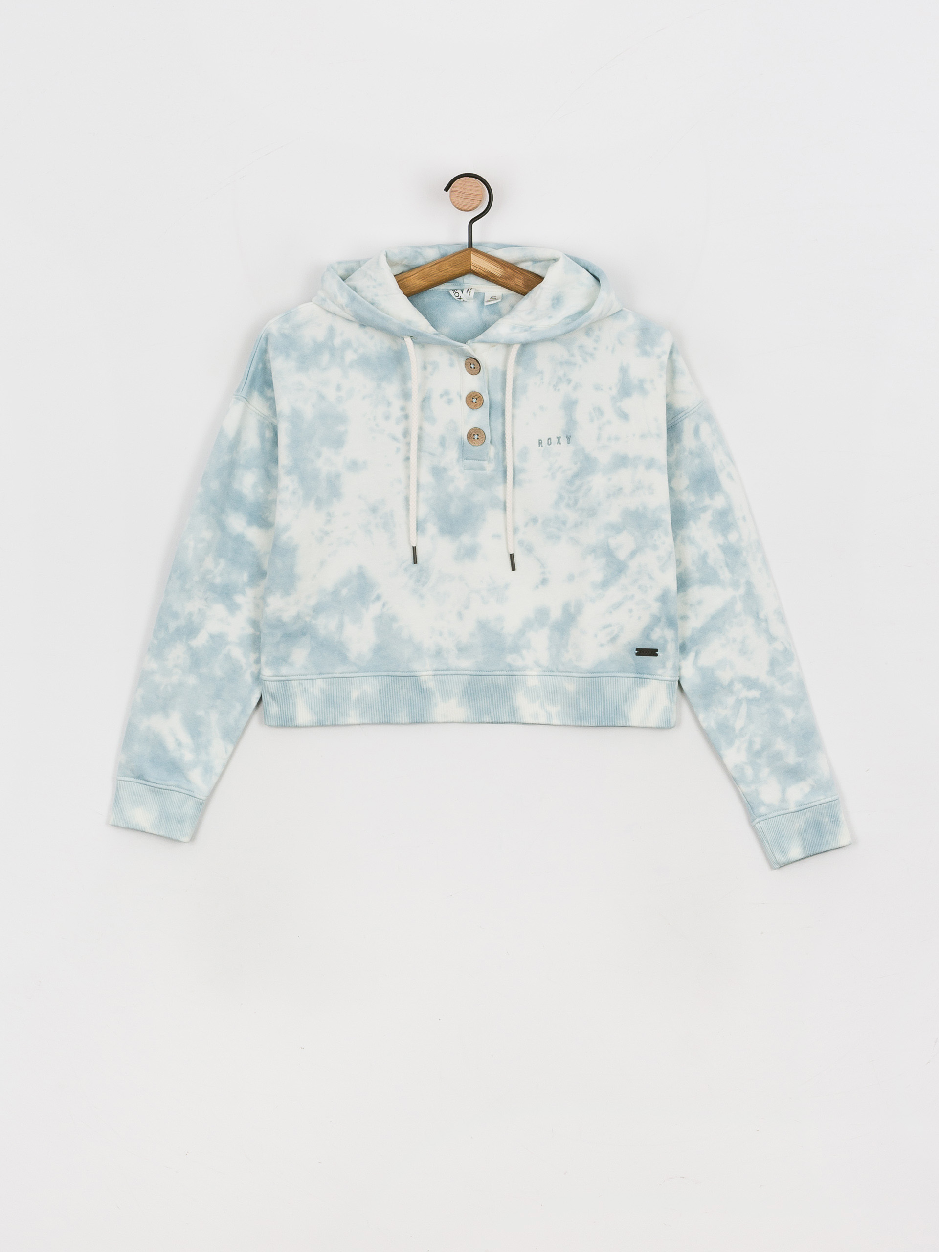 Bluza z kapturem Roxy Girls Trip HD Wmn (cool blue)