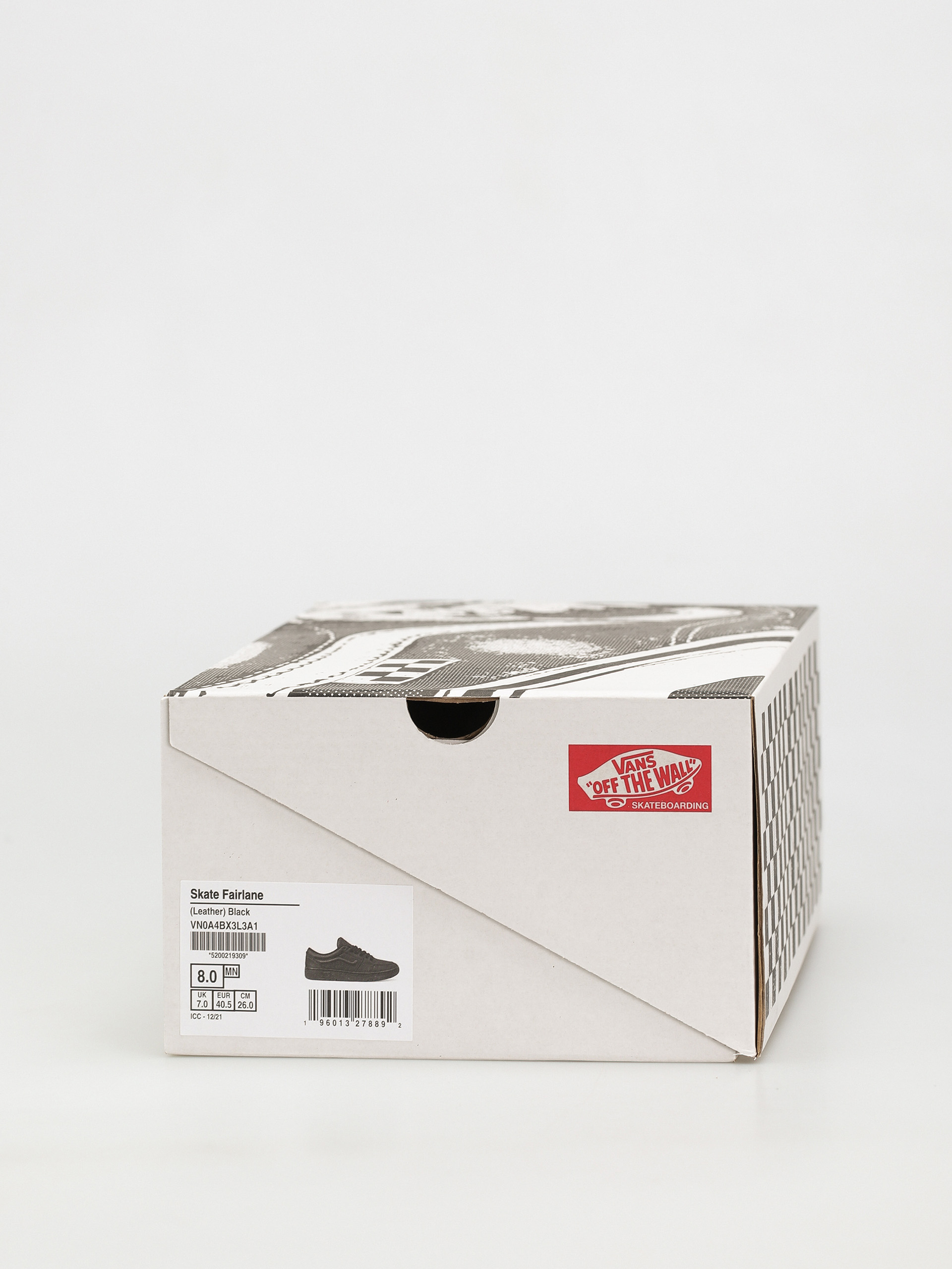 Buty Vans Skate Fairlane (leather black)