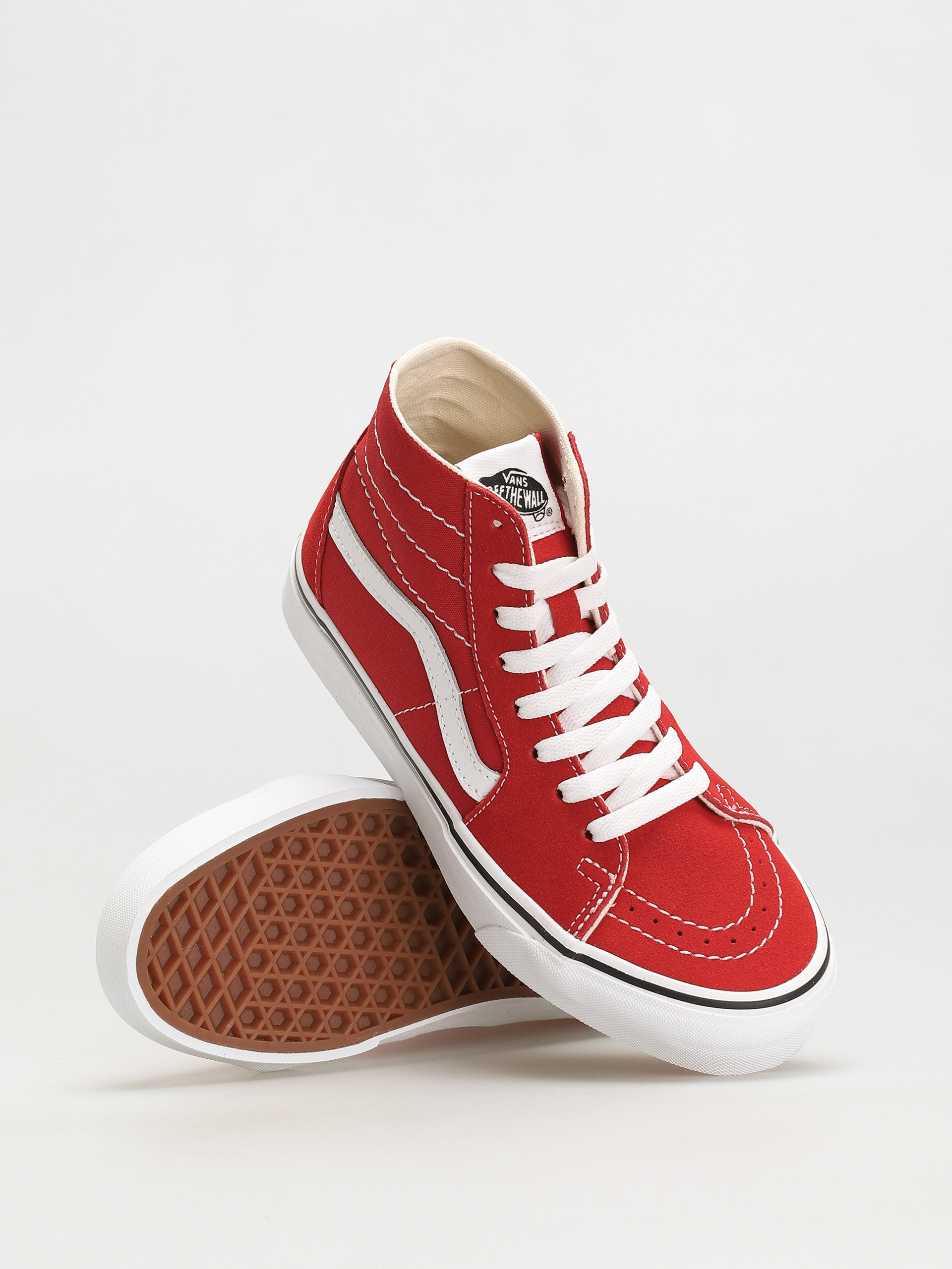 Buty Vans Sk8 Hi Tapered (racing red/true white)