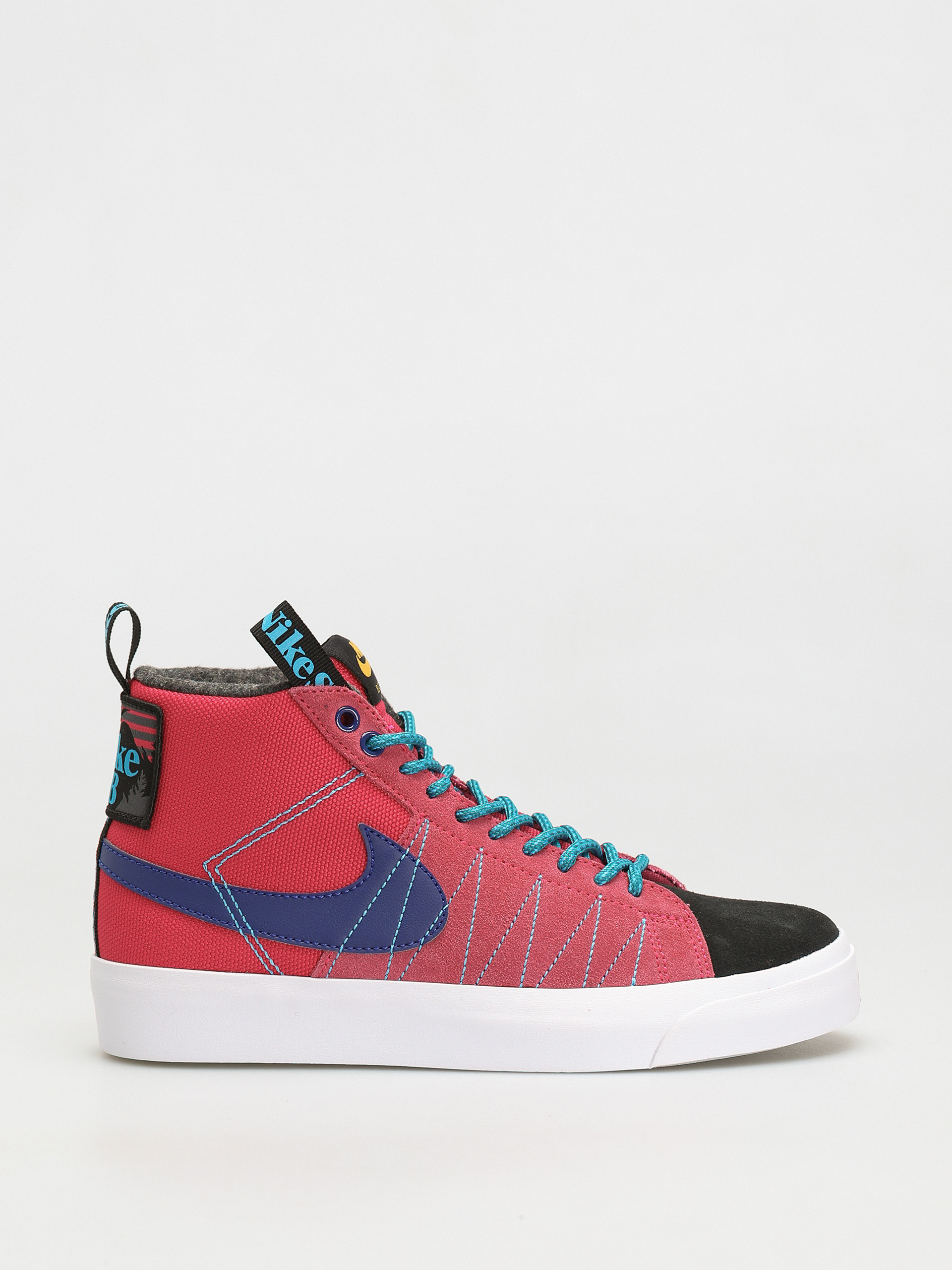 Buty Nike SB Zoom Blazer Mid Premium (rush pink/deep royal blue laser blue)
