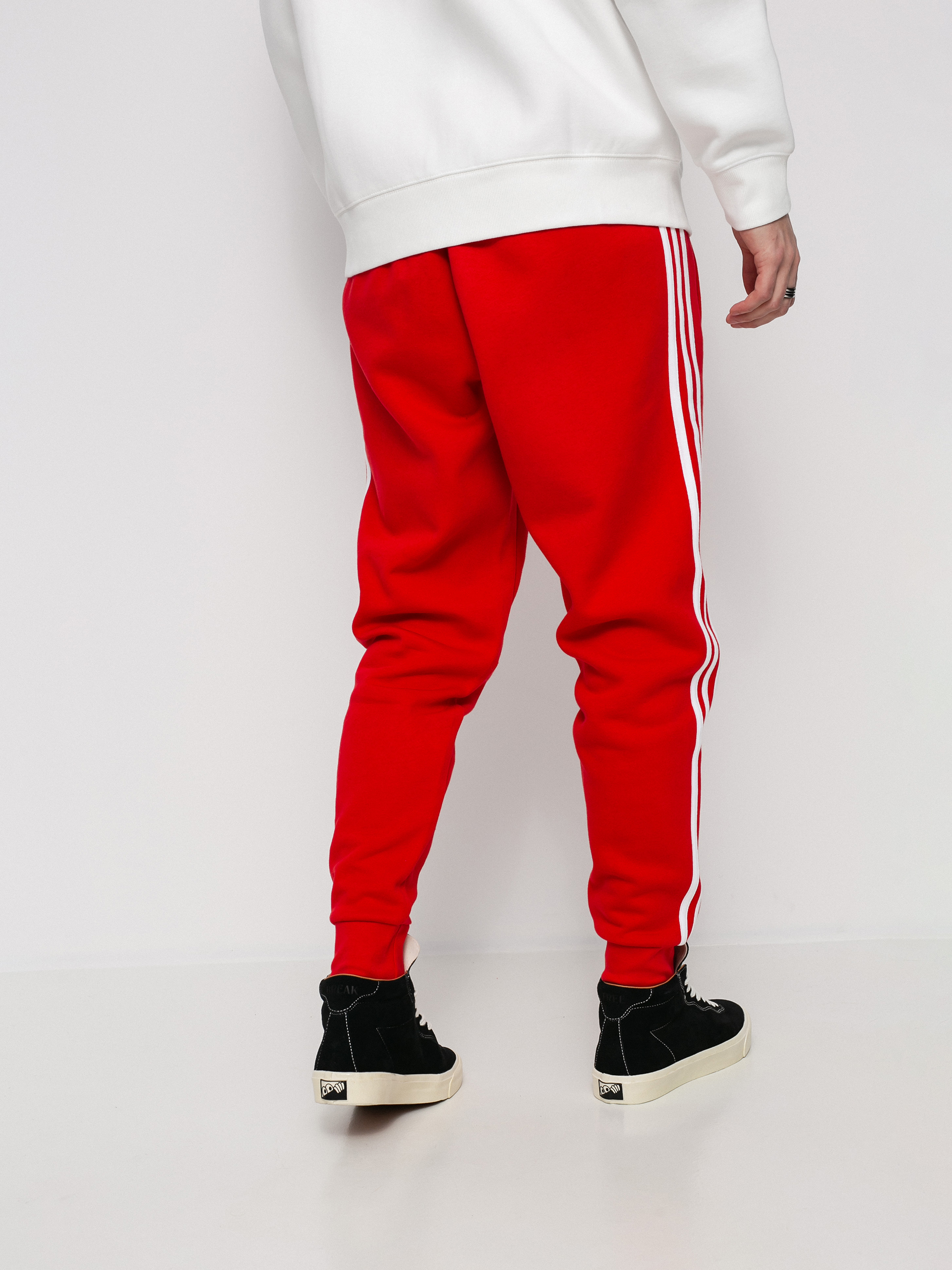 Spodnie adidas Originals 3 Stripes (vivid red)