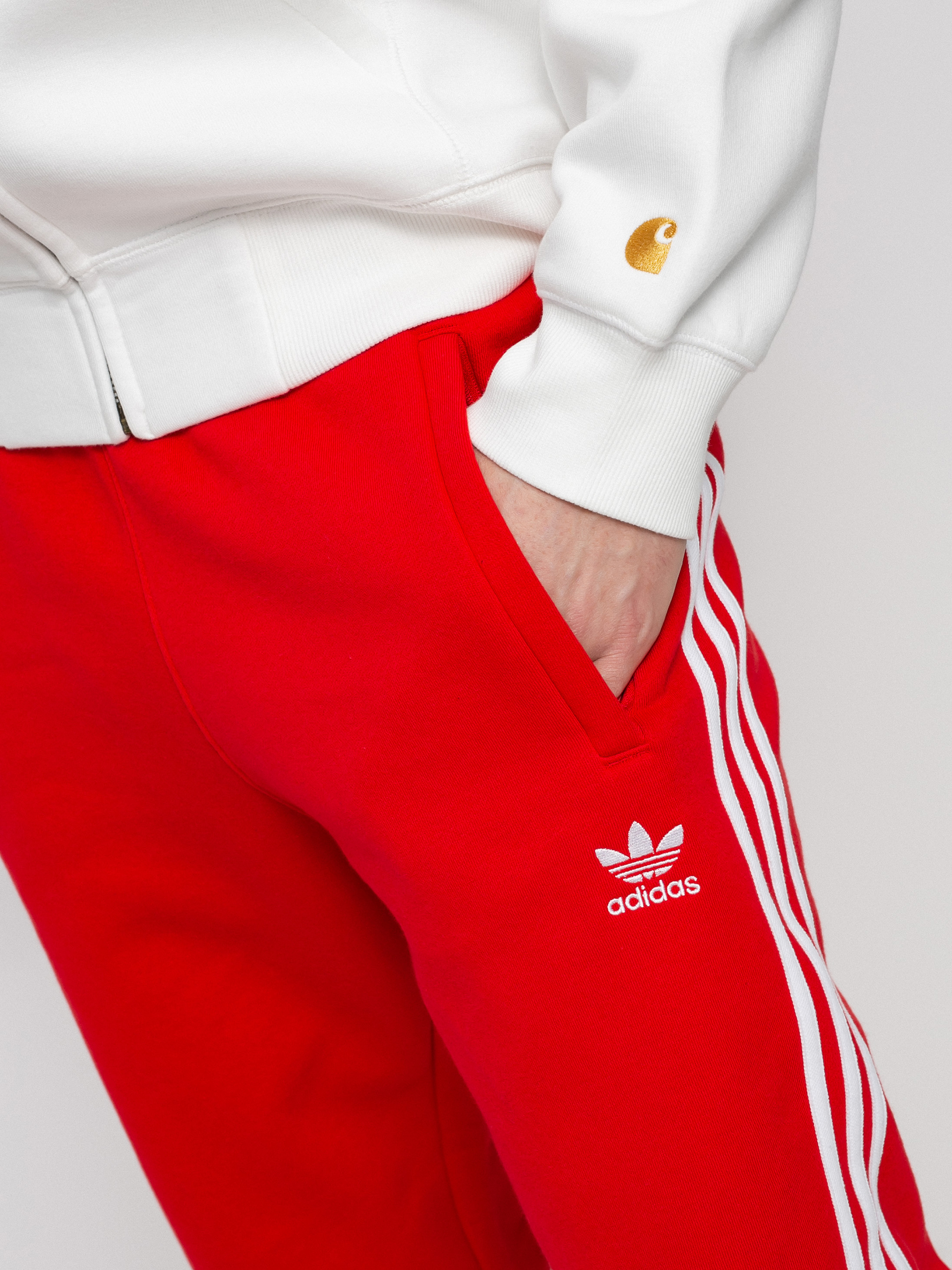 Spodnie adidas Originals 3 Stripes (vivid red)