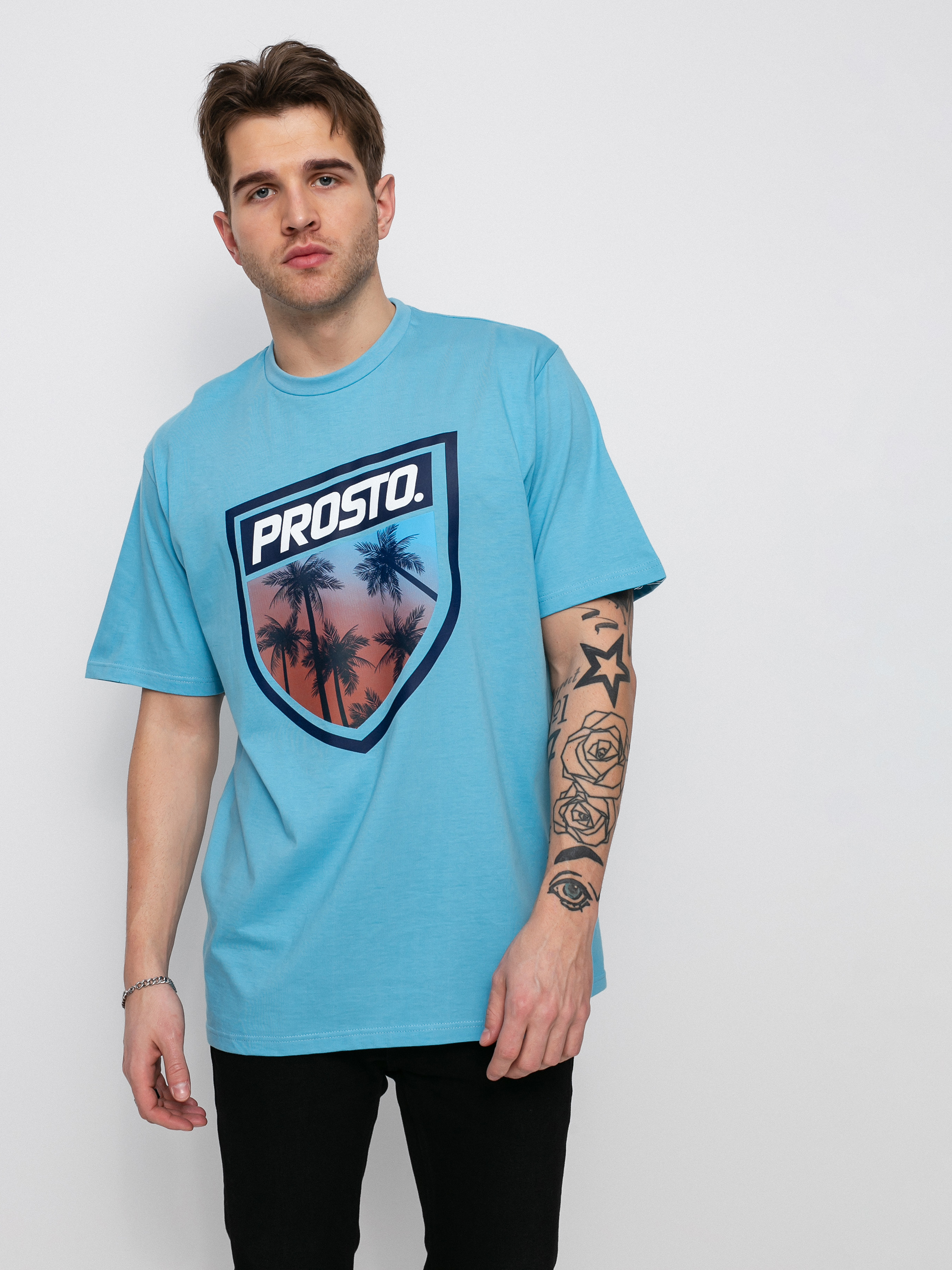 T-shirt Prosto Lagun (light blue)