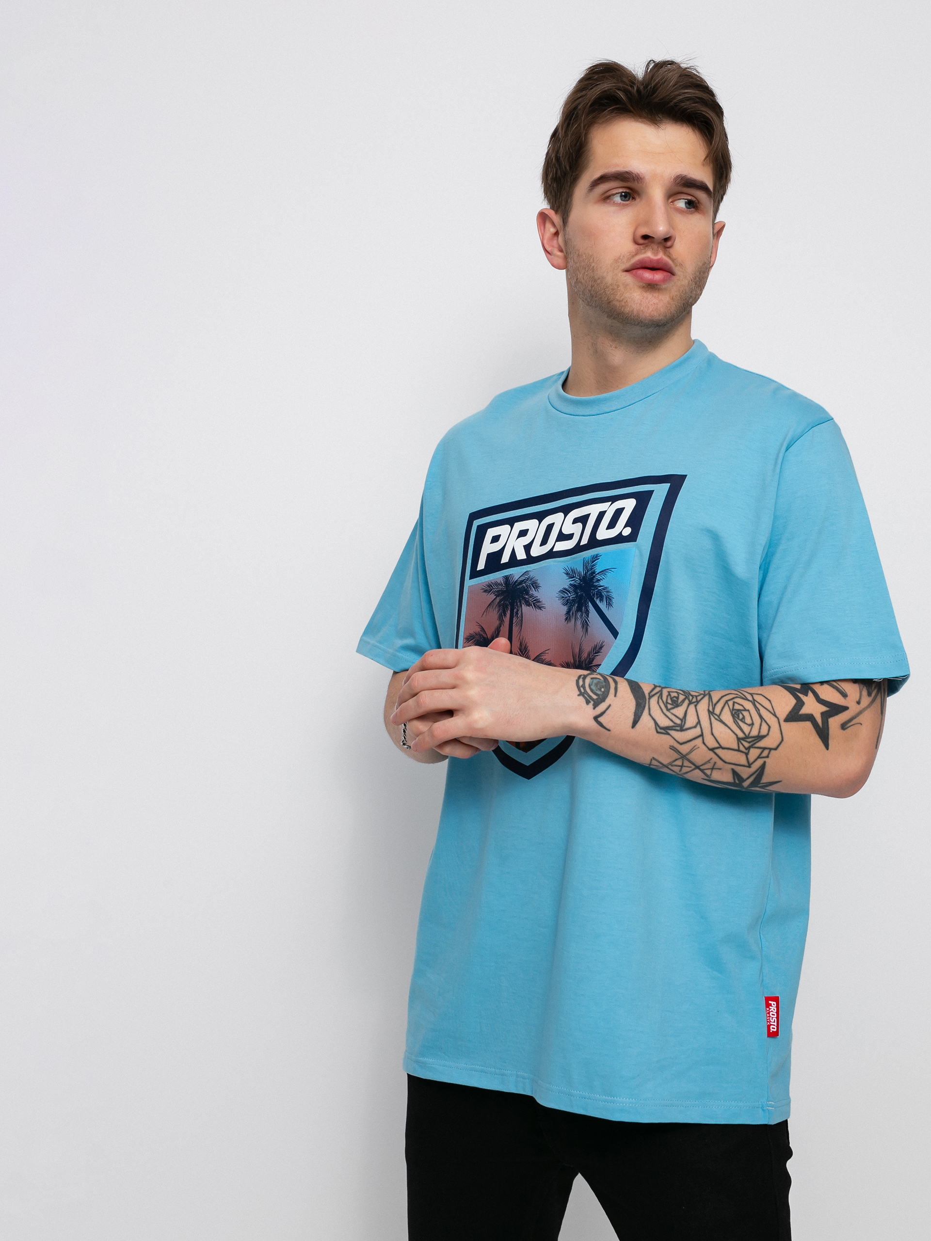 T-shirt Prosto Lagun (light blue)