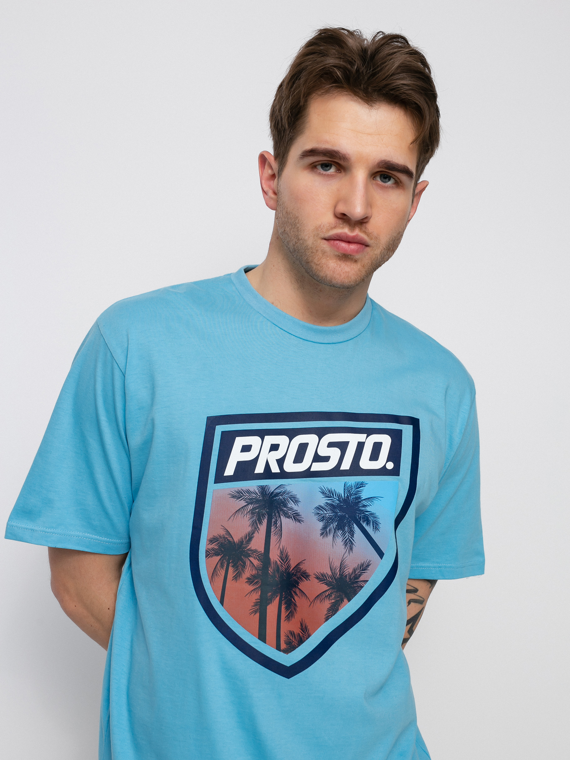 T-shirt Prosto Lagun (light blue)