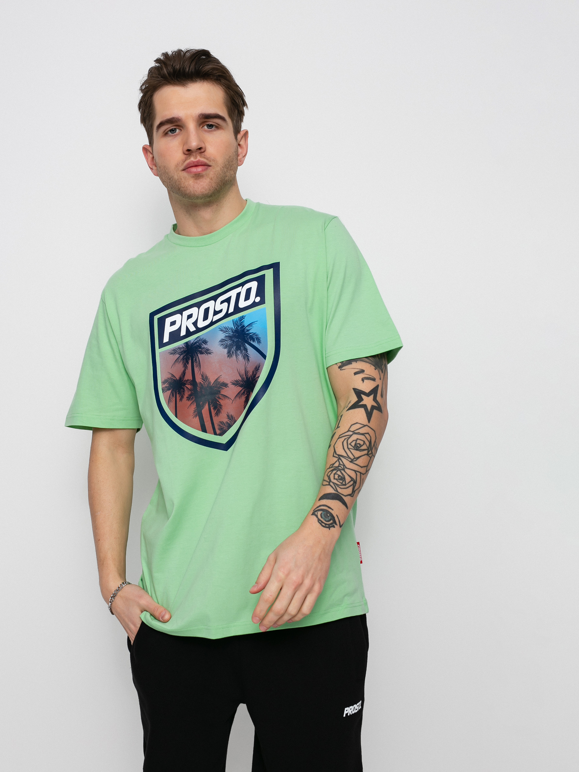 T-shirt Prosto Lagun (light green)
