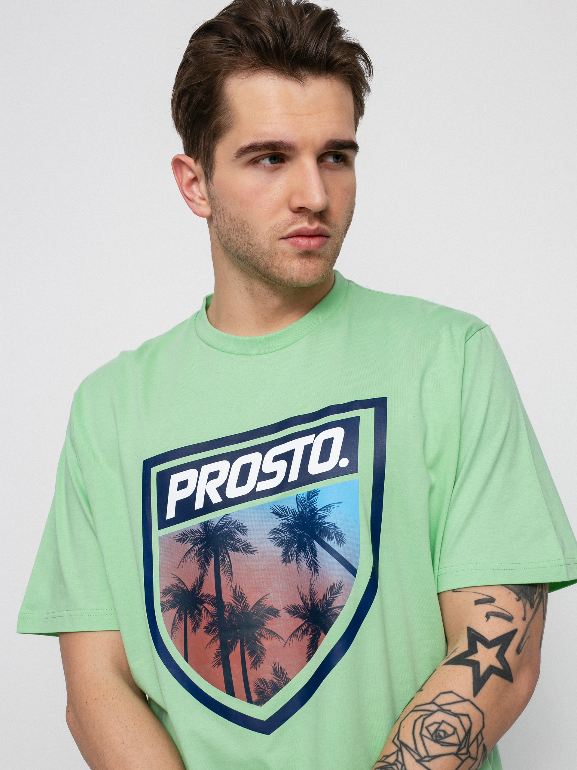 T-shirt Prosto Lagun (light green)
