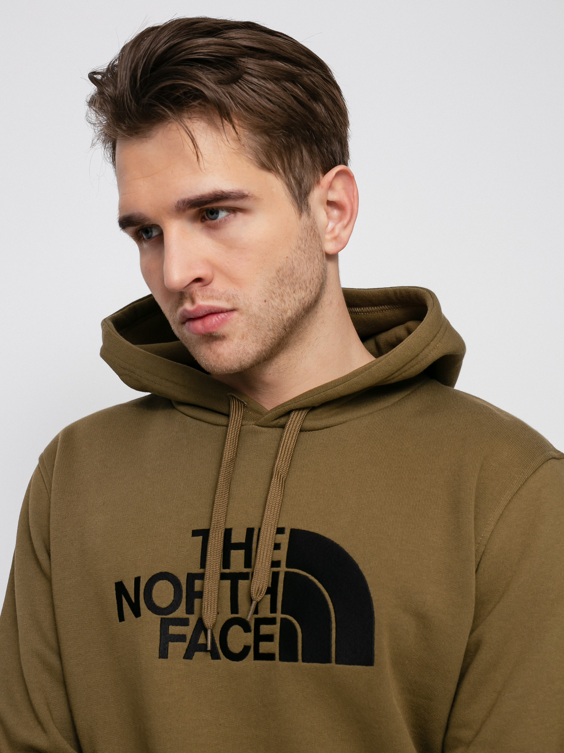 Bluza z kapturem The North Face Drew Peak HD (military olive)