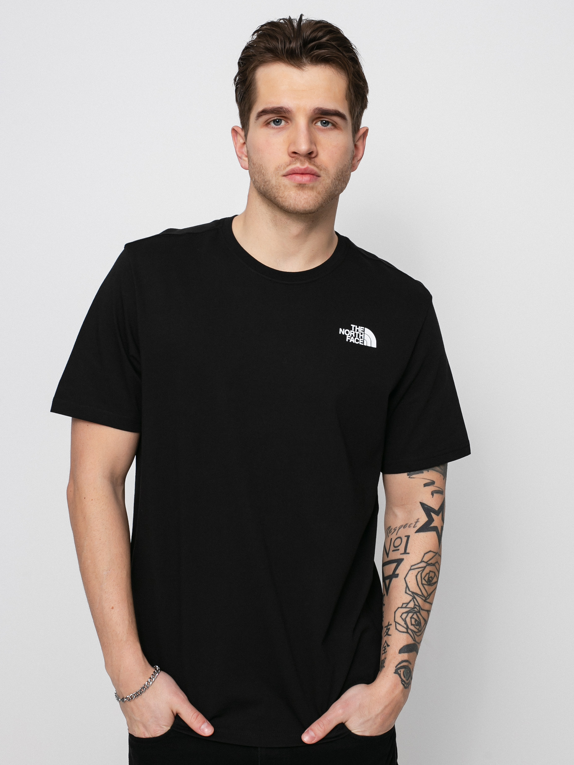 T-shirt The North Face Redbox (tnfblk/teagrntnfcamoprint)