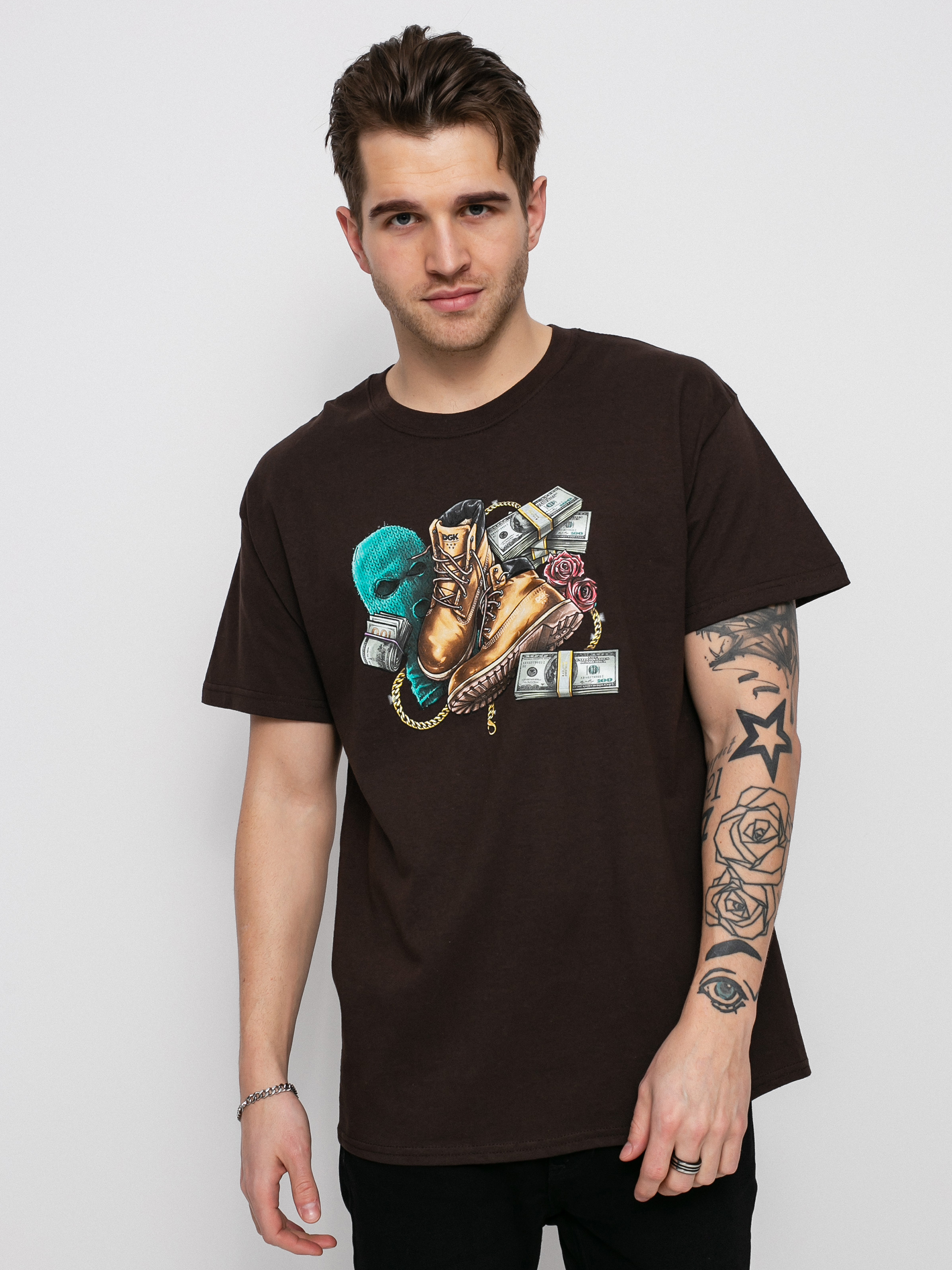 T-shirt DGK Bounty (dark chocolate)
