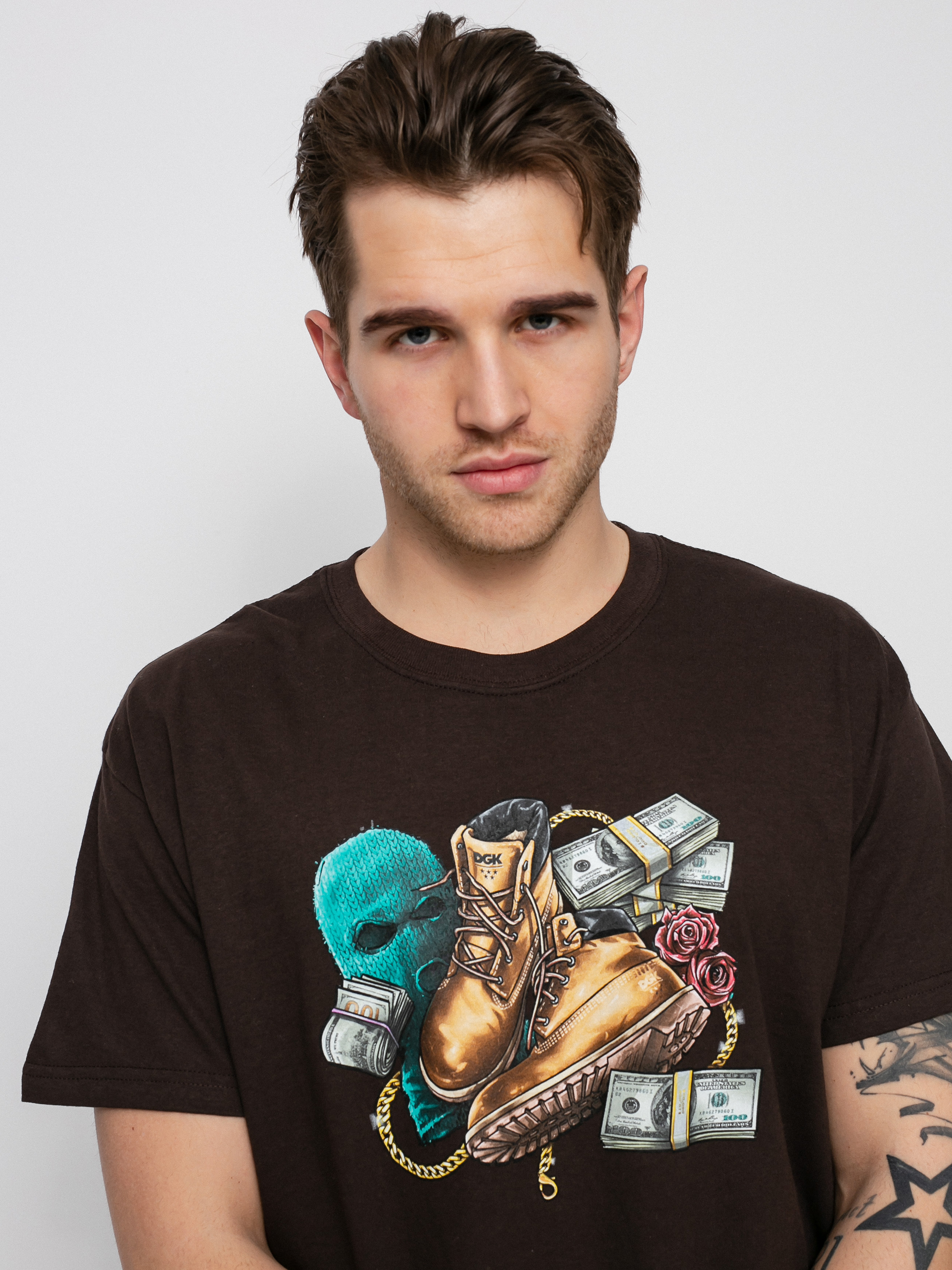 T-shirt DGK Bounty (dark chocolate)