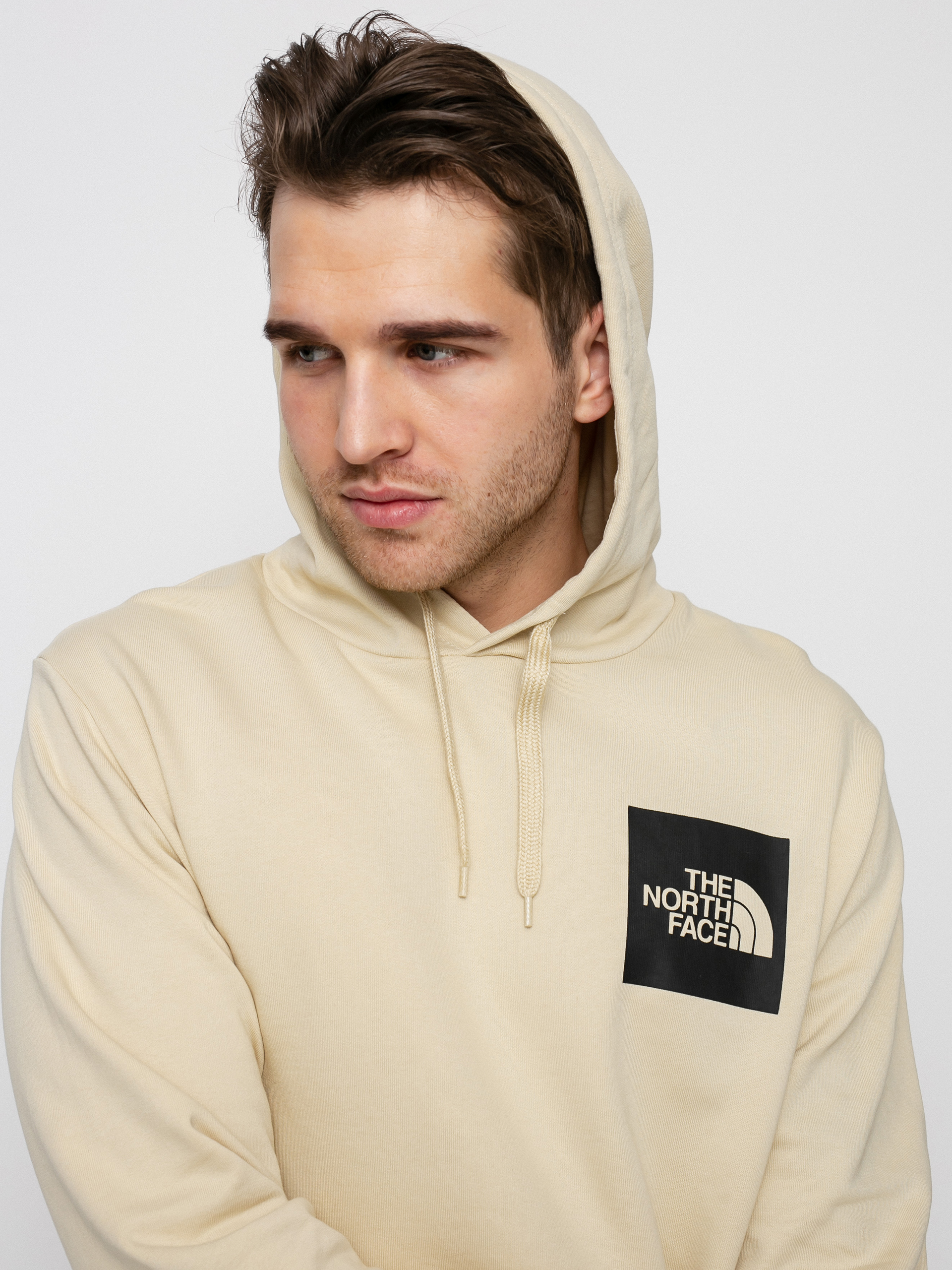 Bluza z kapturem The North Face Fine HD (gravel)