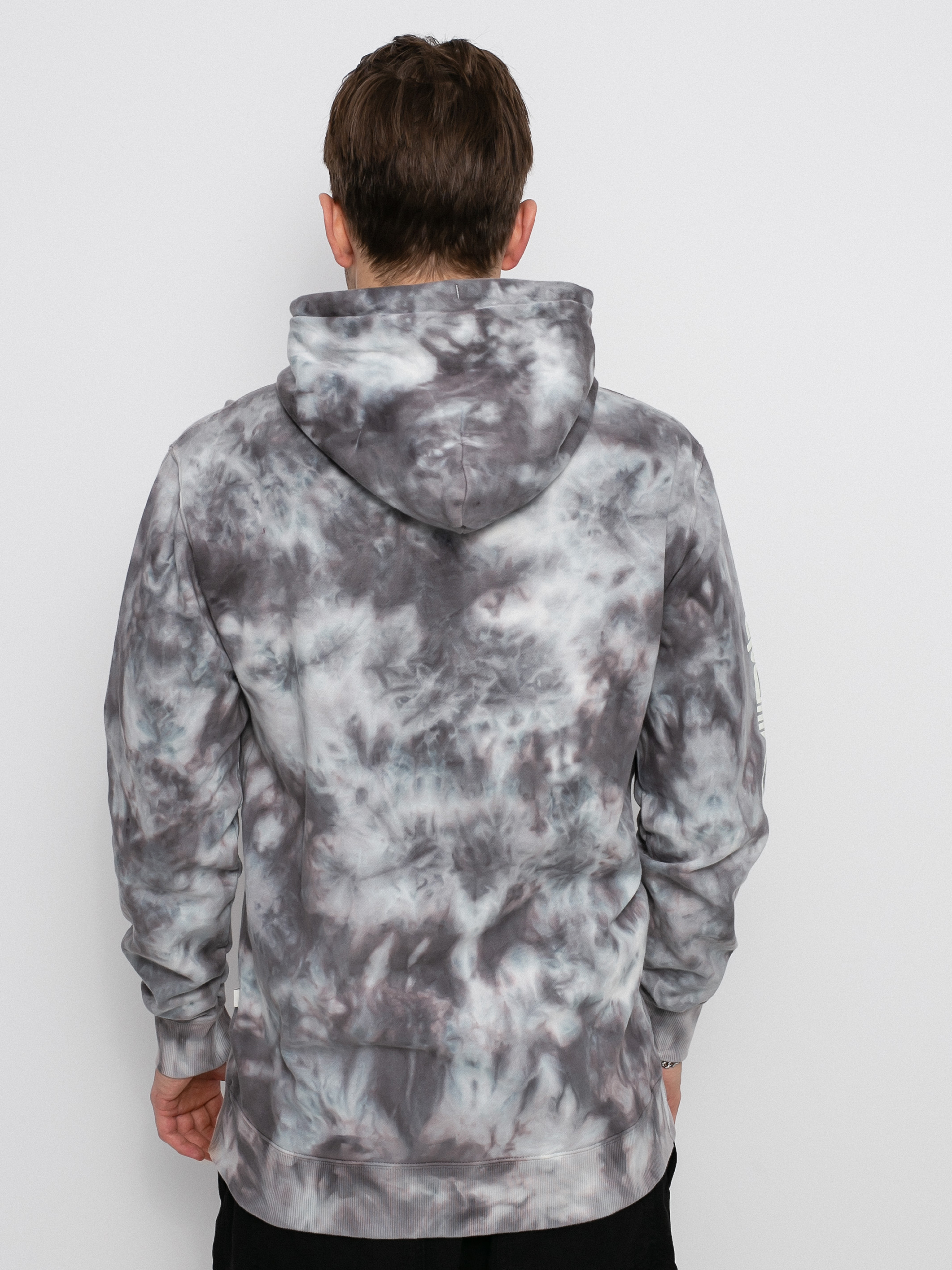 Bluza z kapturem Quiksilver Natural Cloudy HD (iron gate cloudy tie dye)