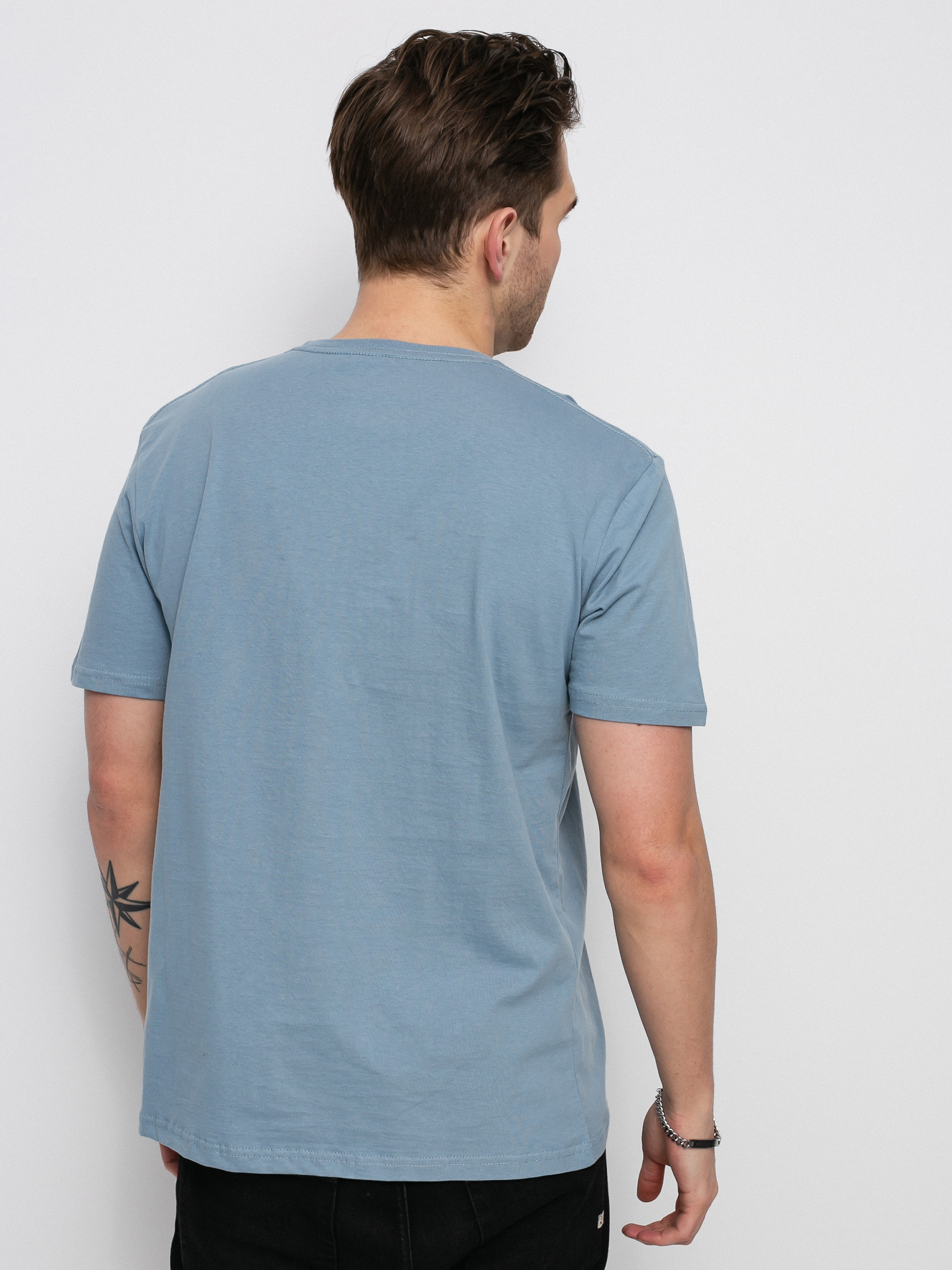 T-shirt Quiksilver Comp Logo (faded denim)