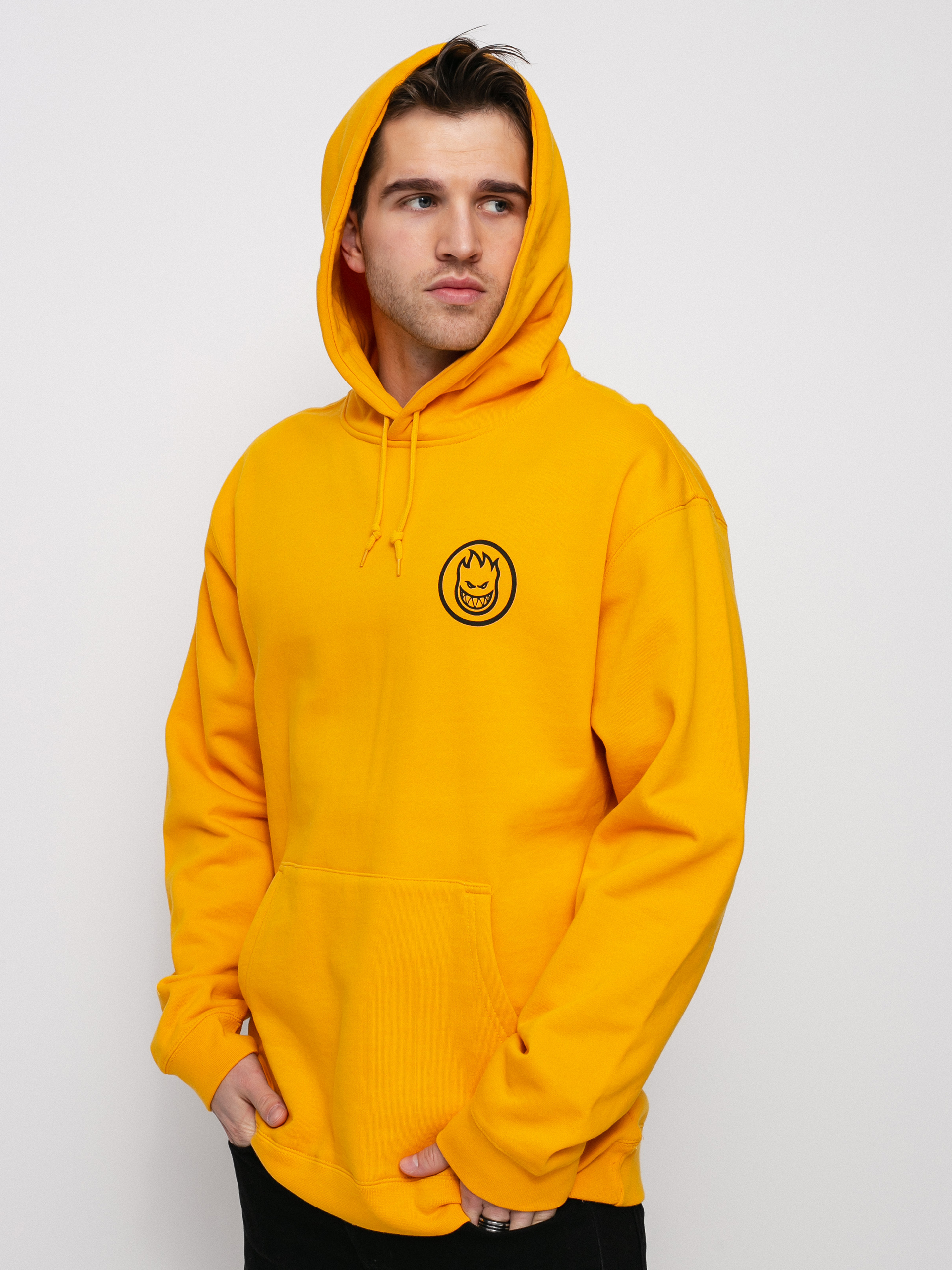 Bluza z kapturem Spitfire Camo Classic HD (new gold)