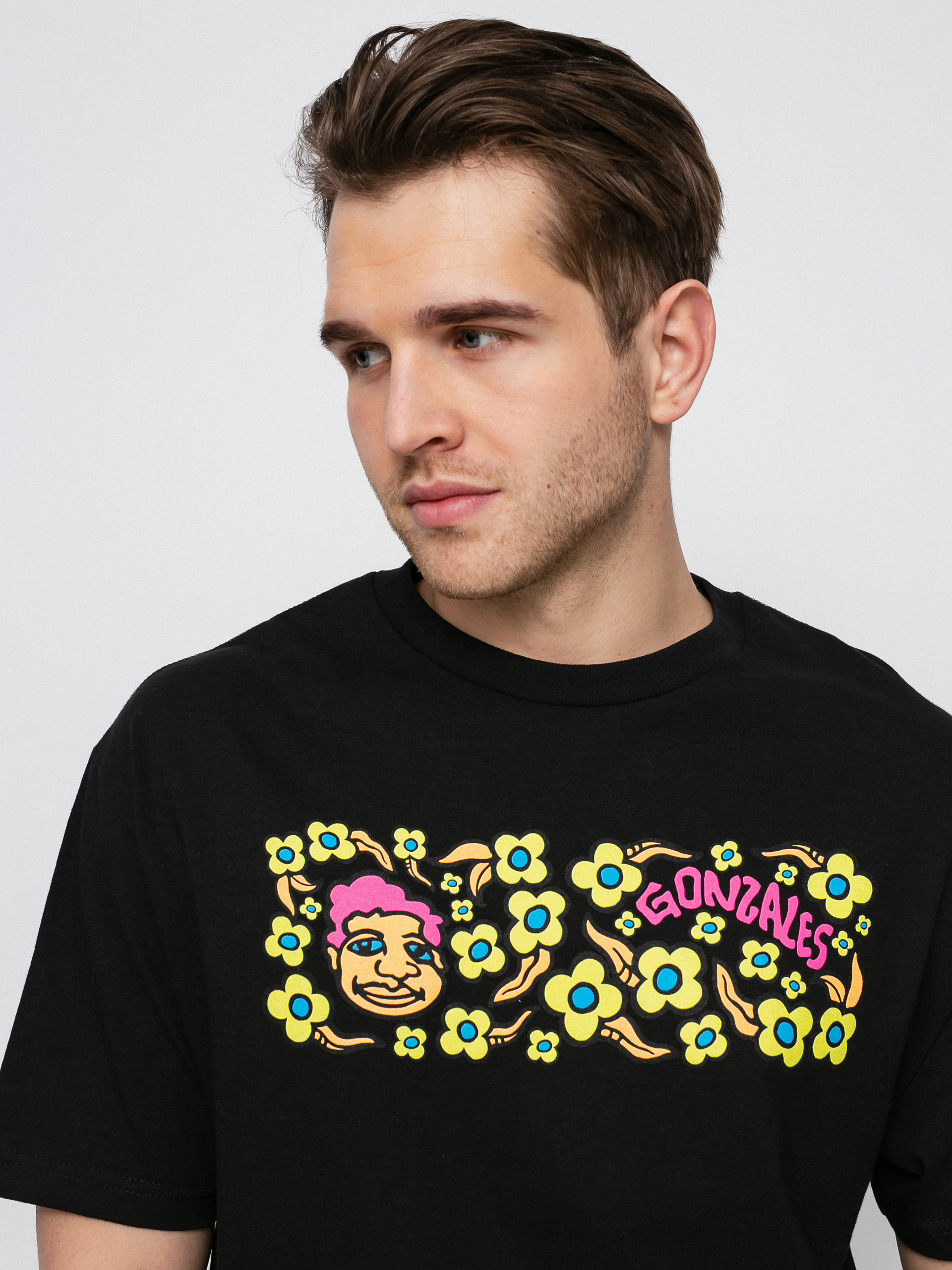 T-shirt Krooked Blklght Swtpnts (black)