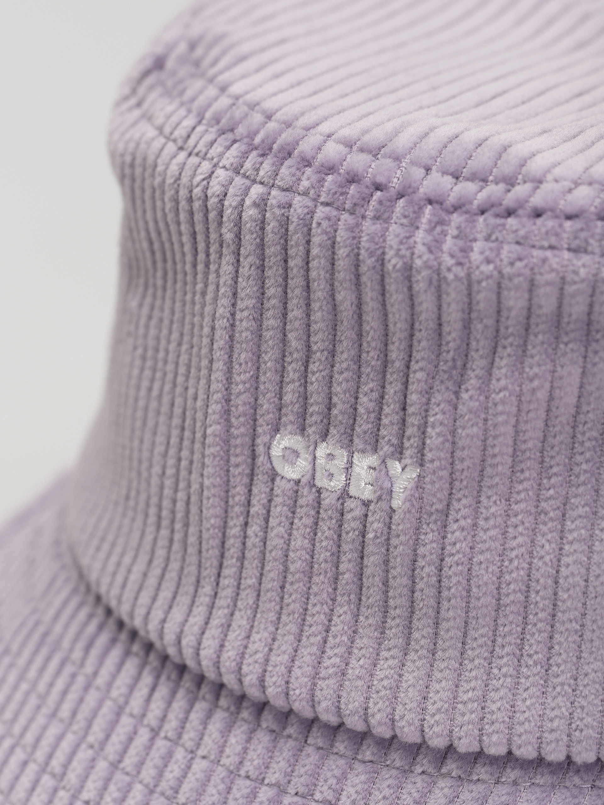 Kapelusz OBEY Bold Cord Bucket (purple paste)
