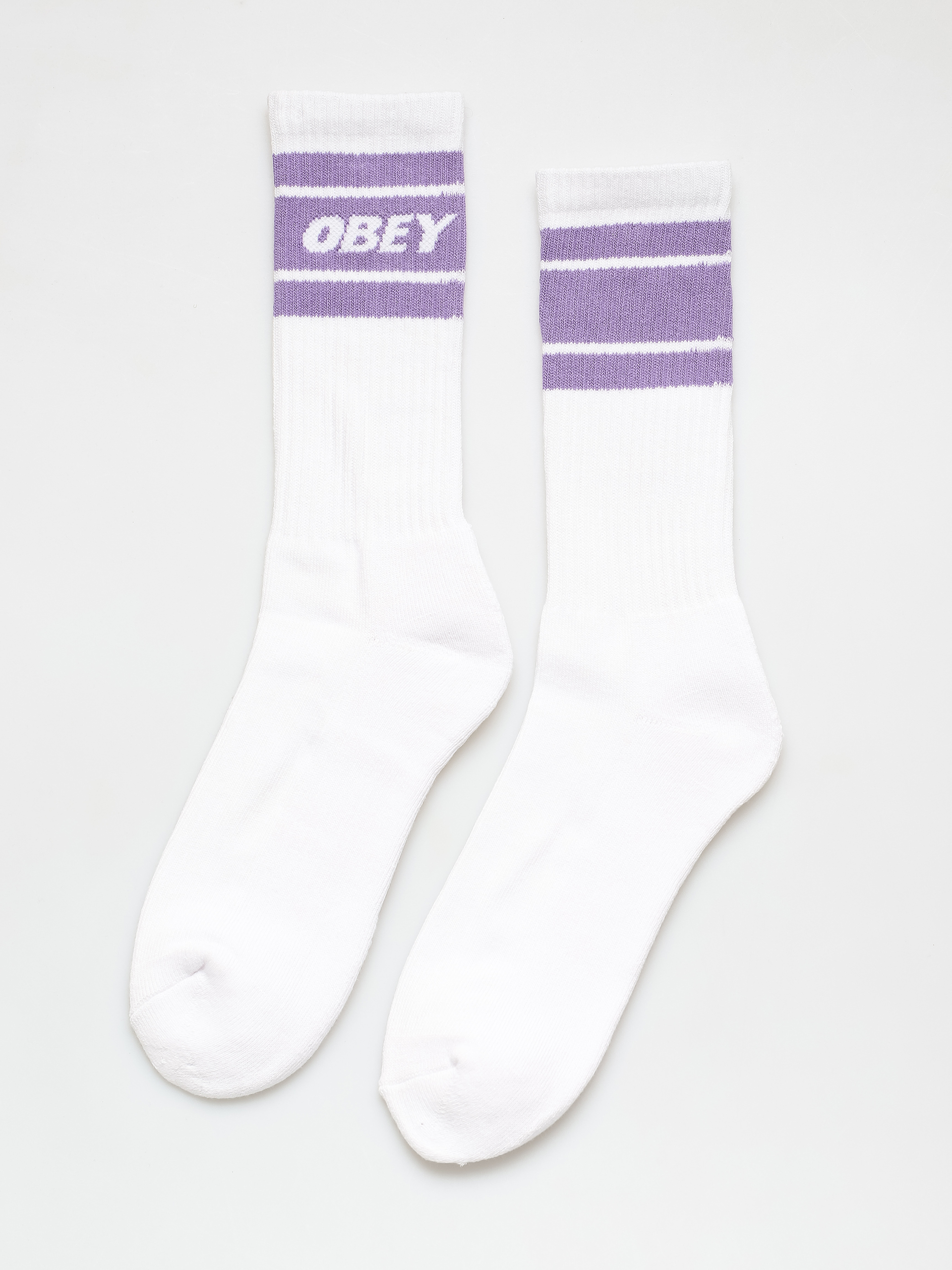 Skarpetki OBEY Cooper II (white/lavender silk)