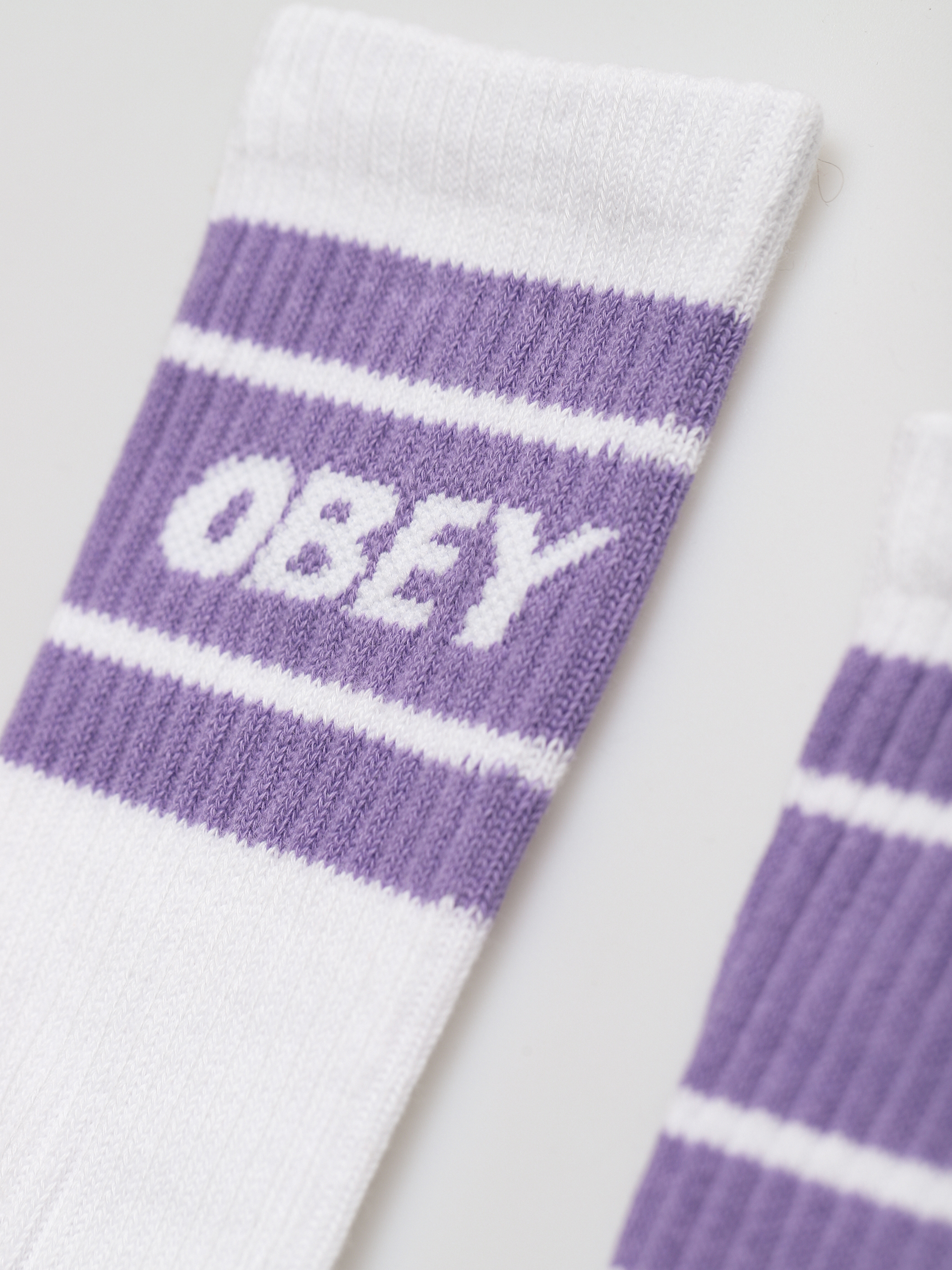 Skarpetki OBEY Cooper II (white/lavender silk)