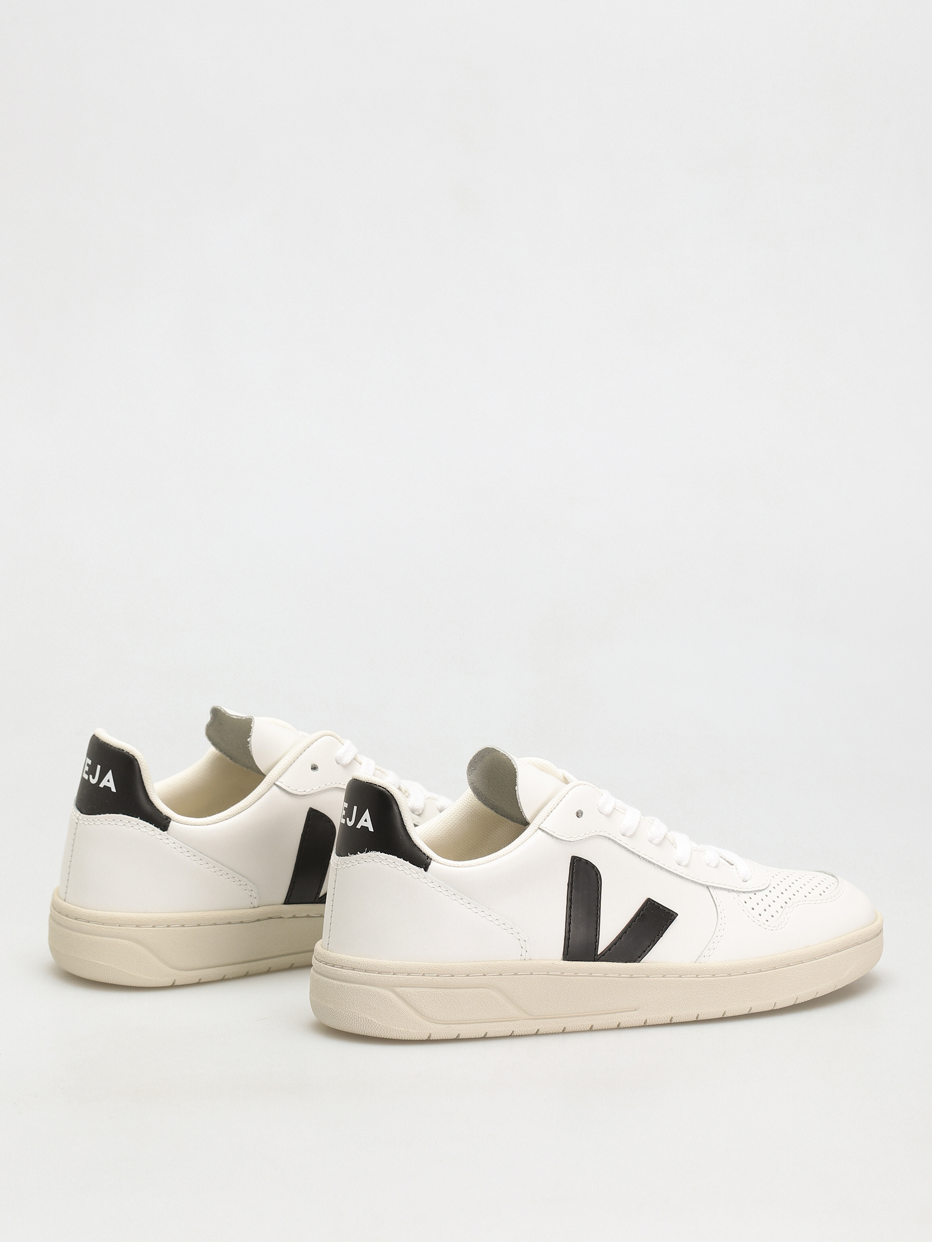 Buty Veja V-10 (leather extra white black)