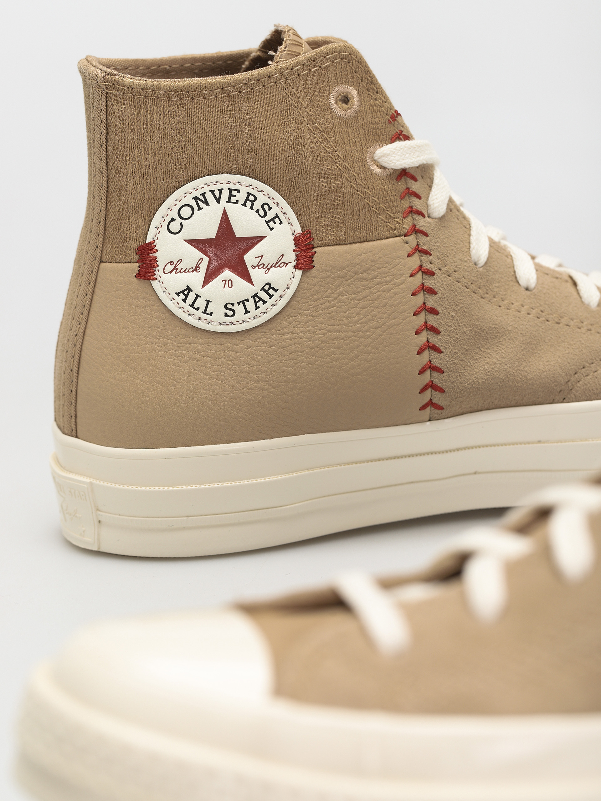 Trampki Converse Chuck 70 Split Hi (nomad khaki/dark terracotta)