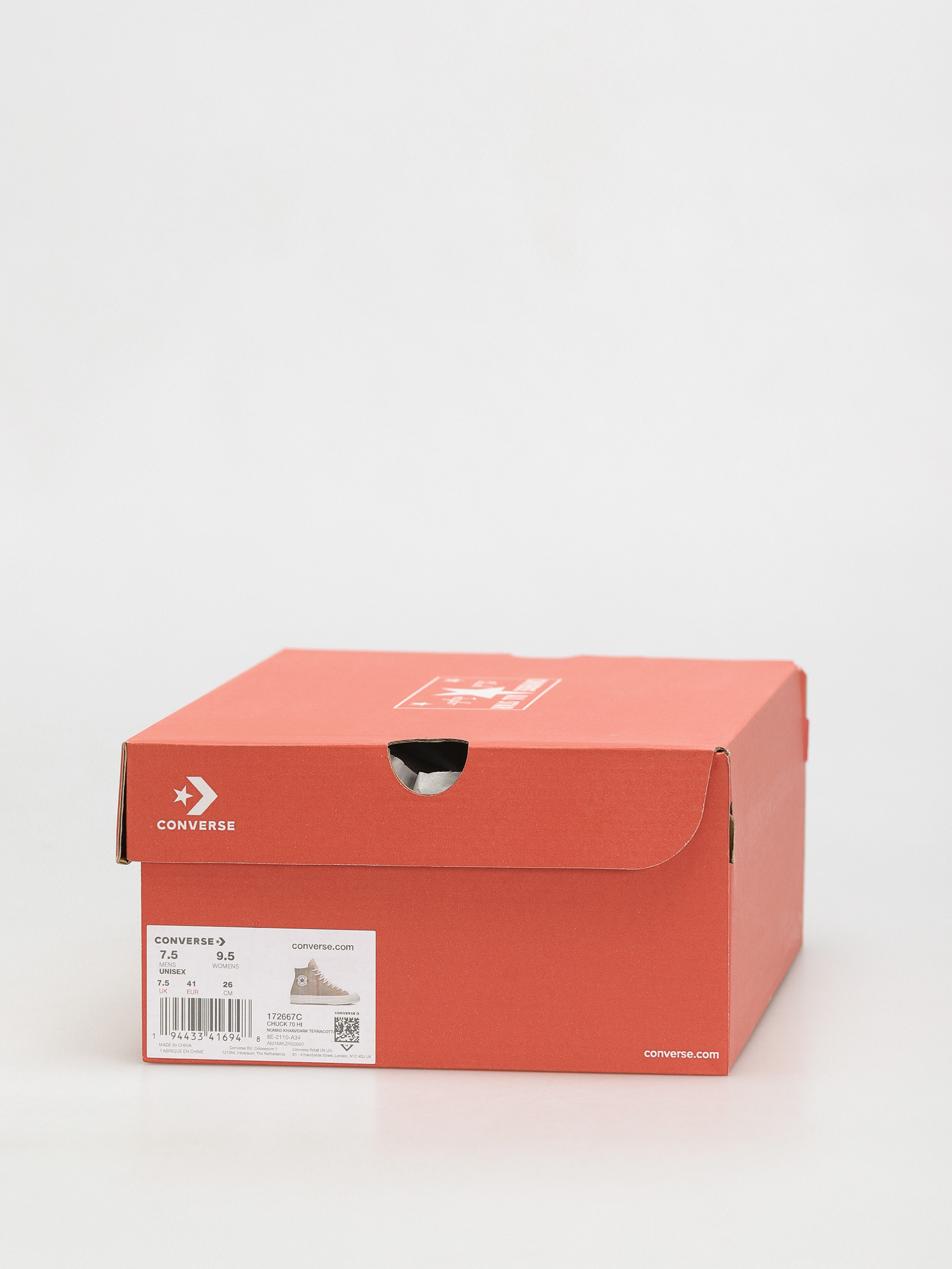 Trampki Converse Chuck 70 Split Hi (nomad khaki/dark terracotta)