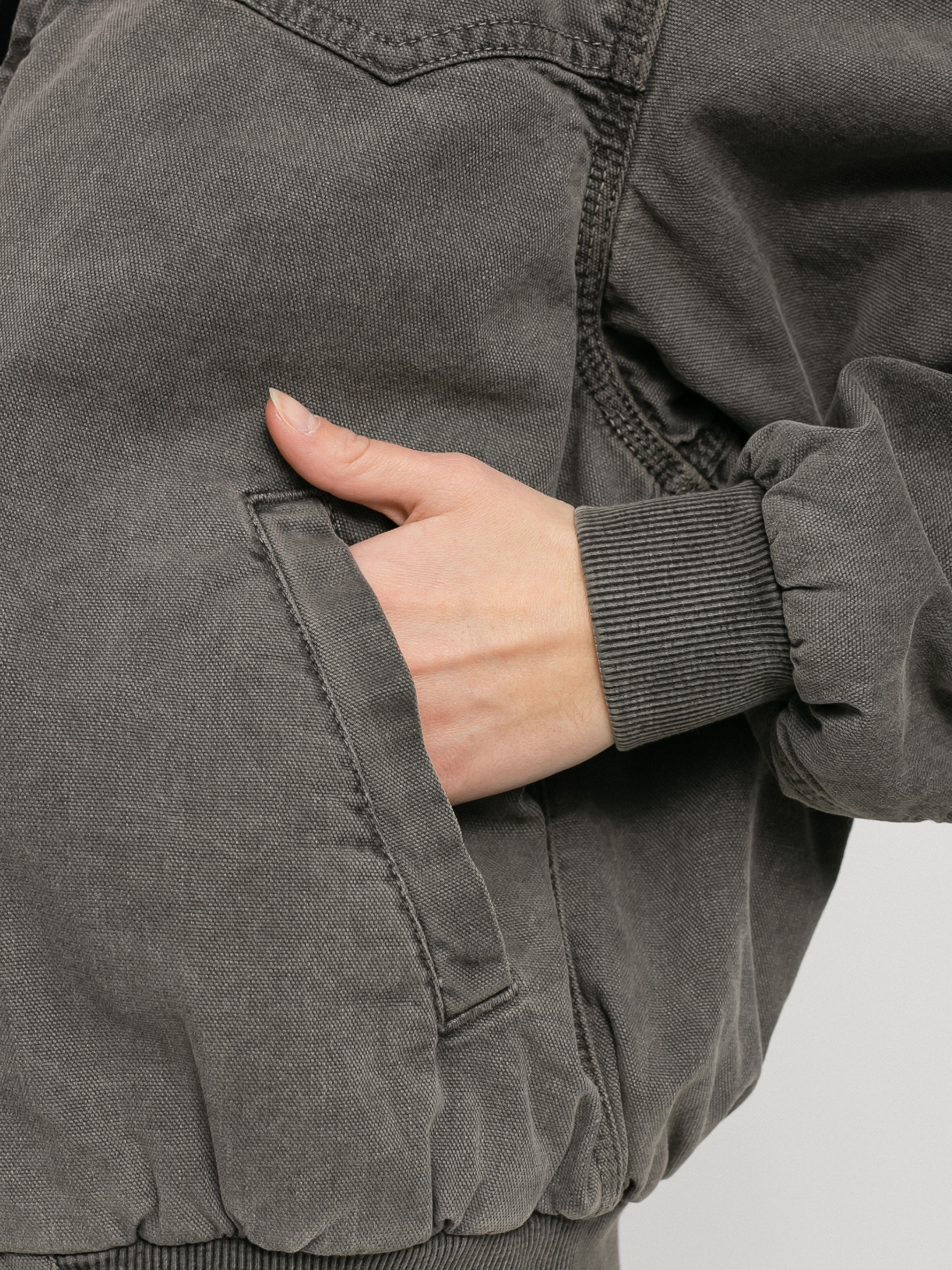 Kurtka Carhartt WIP Santa Fe Bomber Wmn (black)