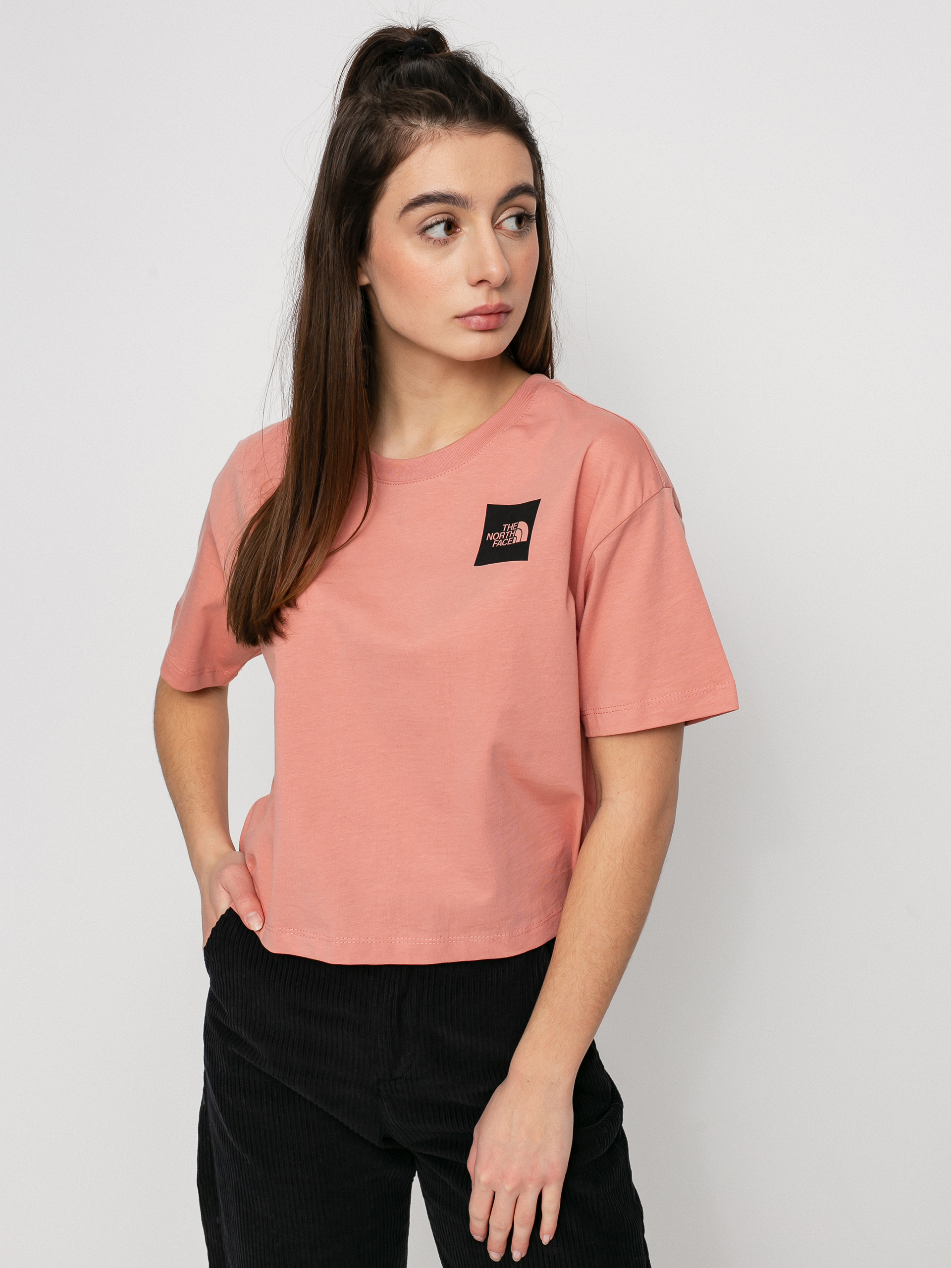 T-shirt The North Face Cropped Fine Wmn (rose dawn)