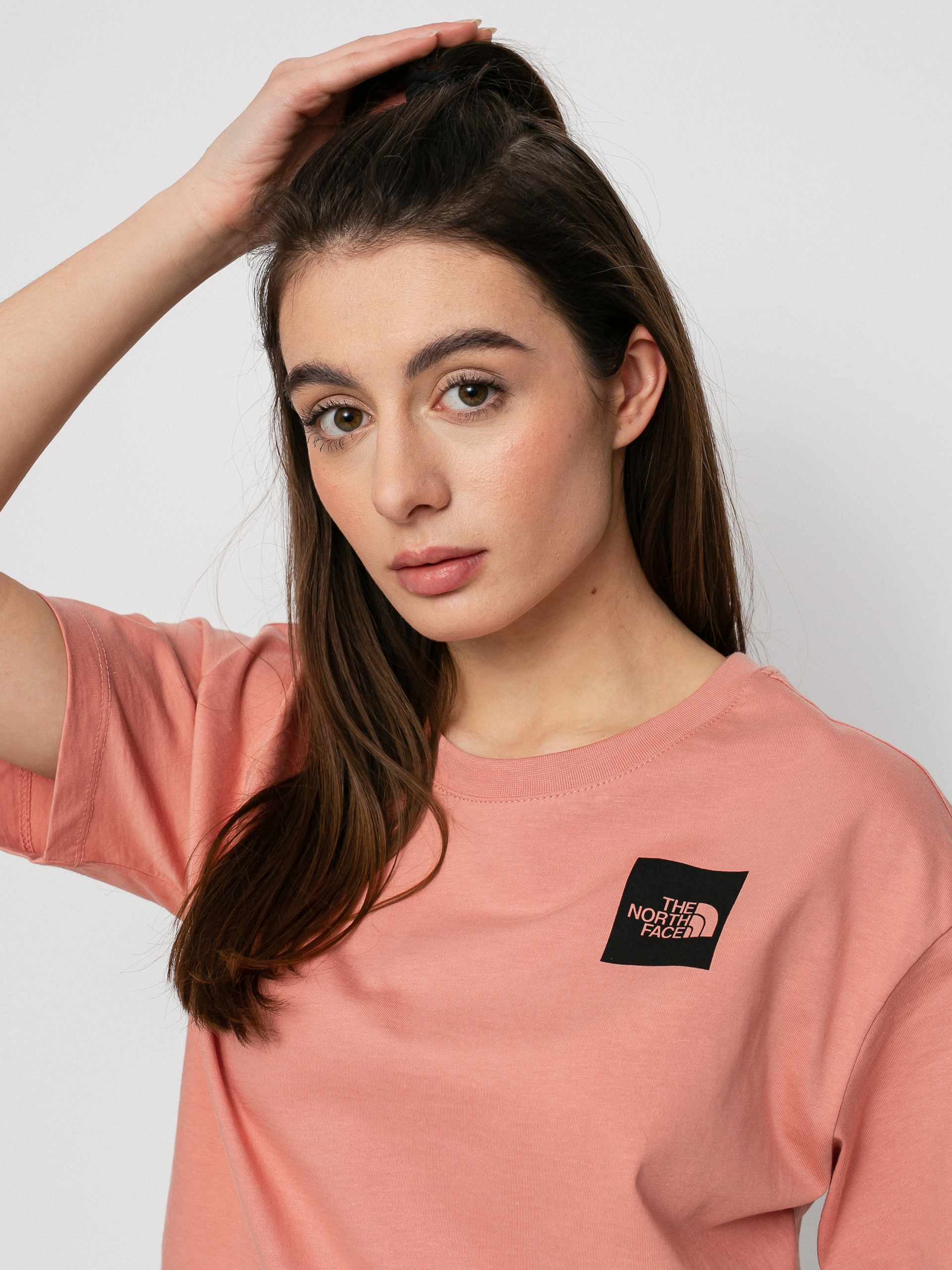 T-shirt The North Face Cropped Fine Wmn (rose dawn)