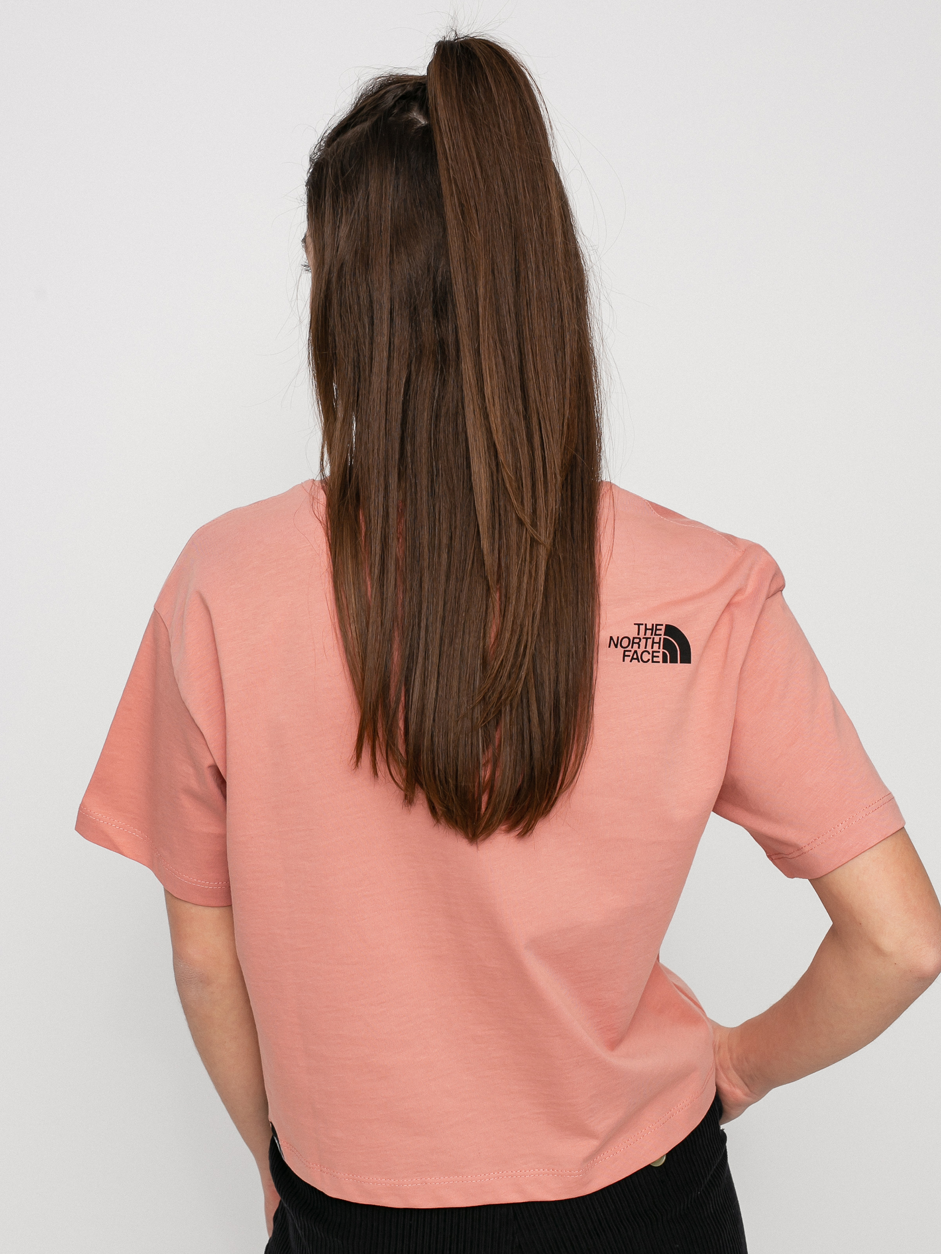 T-shirt The North Face Cropped Fine Wmn (rose dawn)