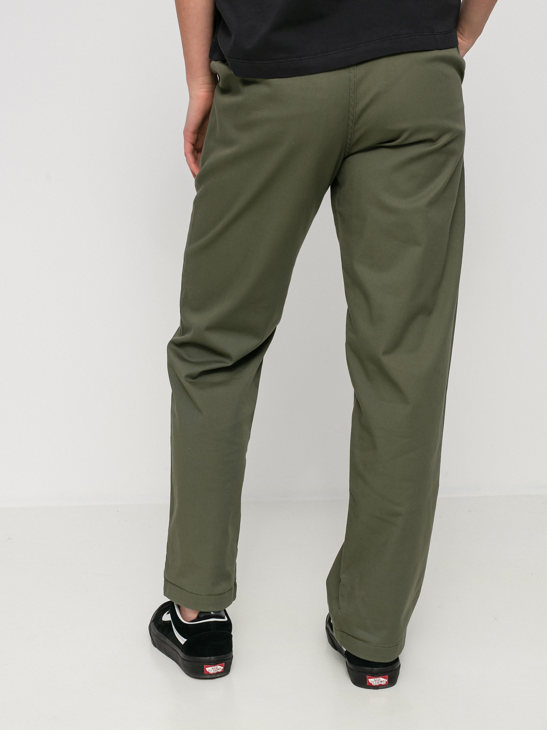 Spodnie Volcom Frochickie Boyfriend Wmn (army green combo)