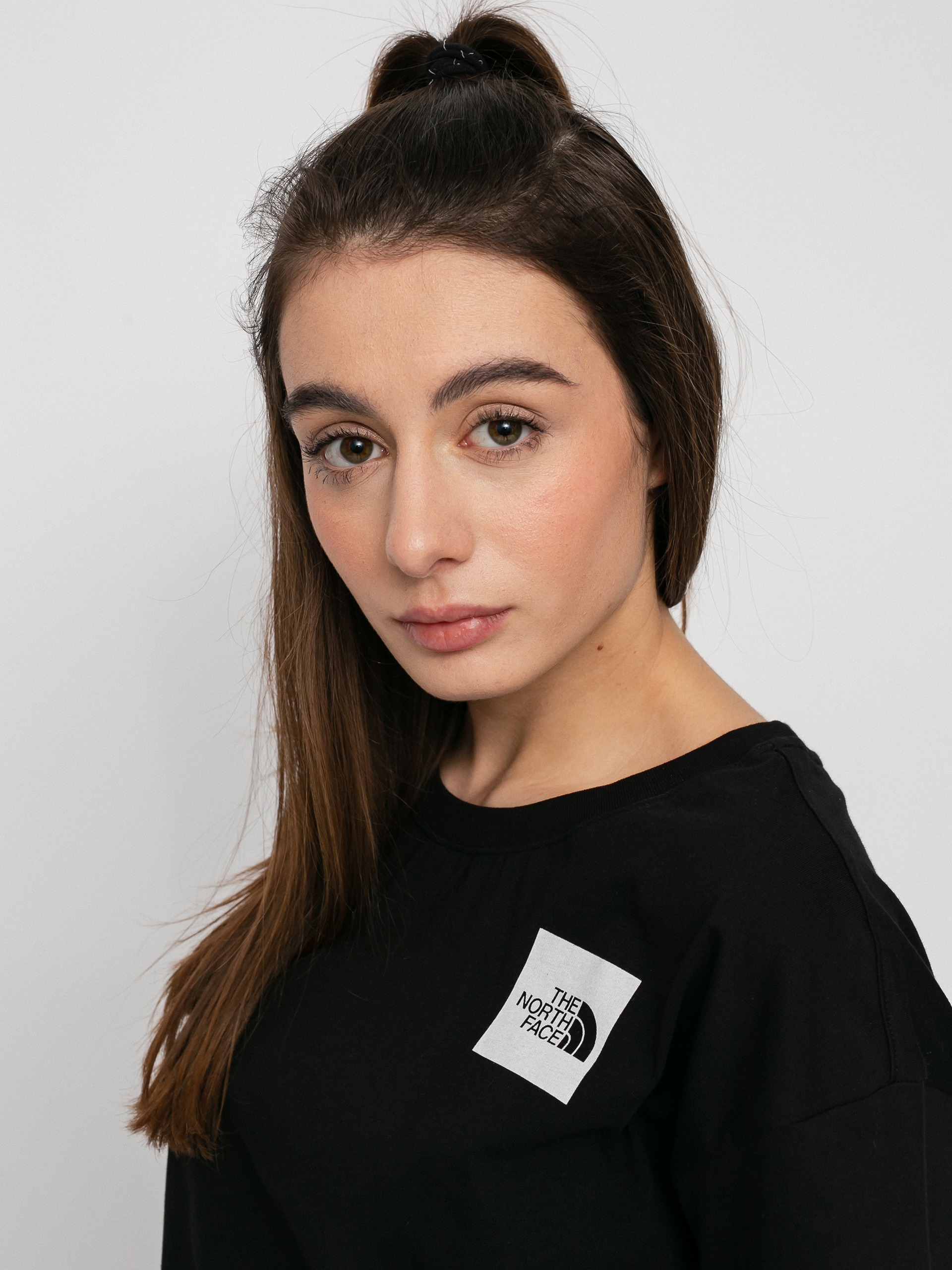 T-shirt The North Face Cropped Fine Wmn (tnf black)