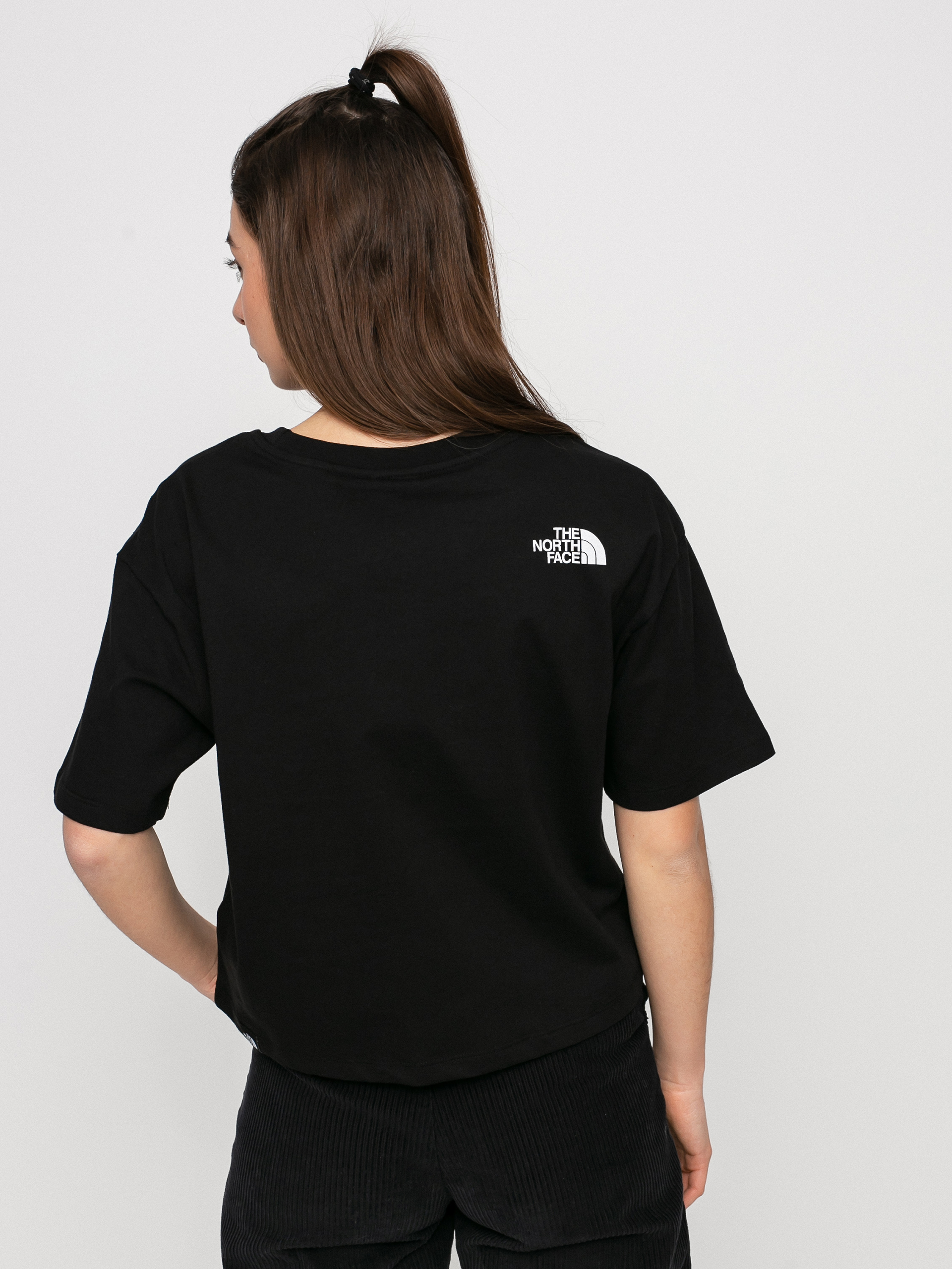 T-shirt The North Face Cropped Fine Wmn (tnf black)