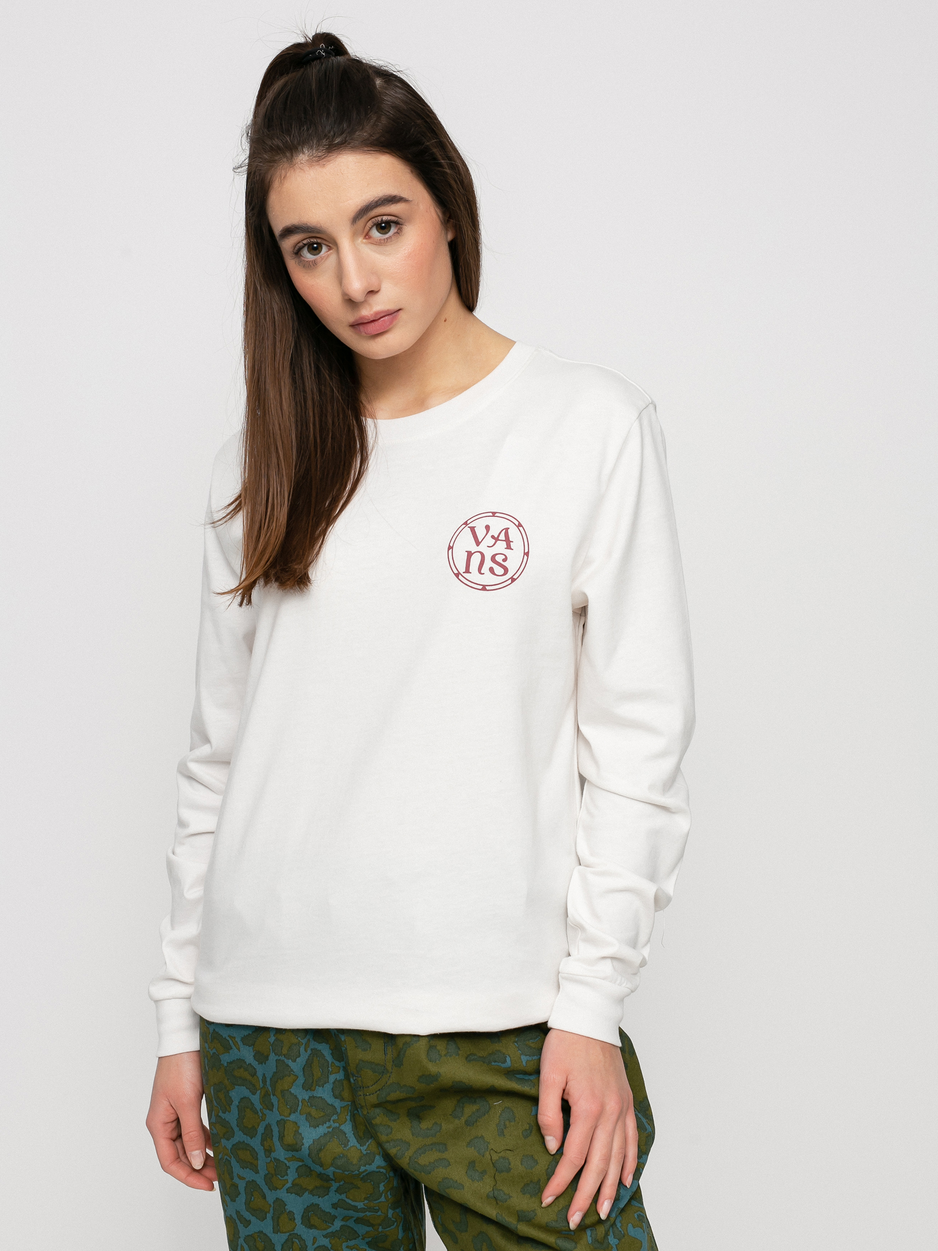 Longsleeve Vans Face West Wmn (marshmallow)